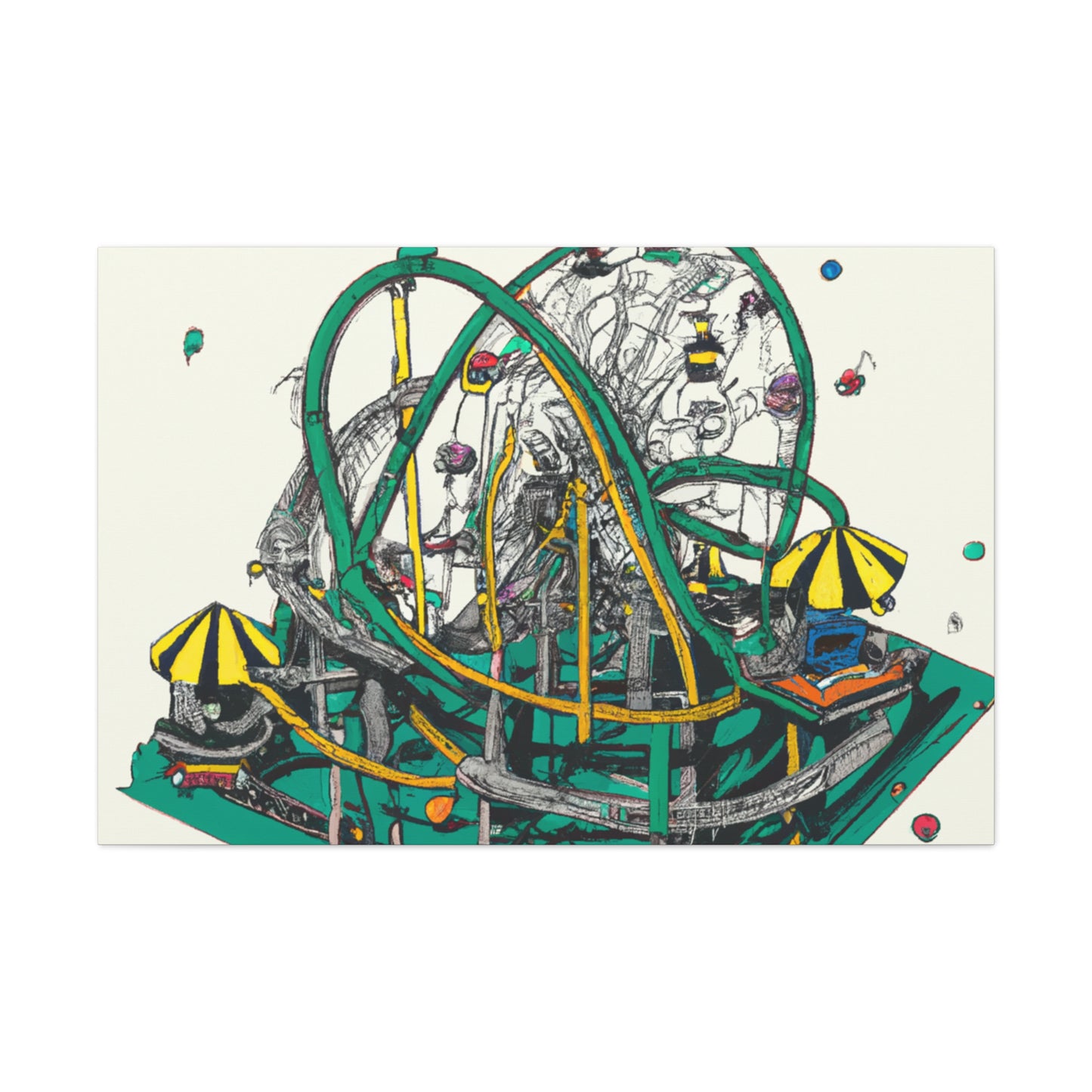 Silly Splashes - Amusement - Canvas