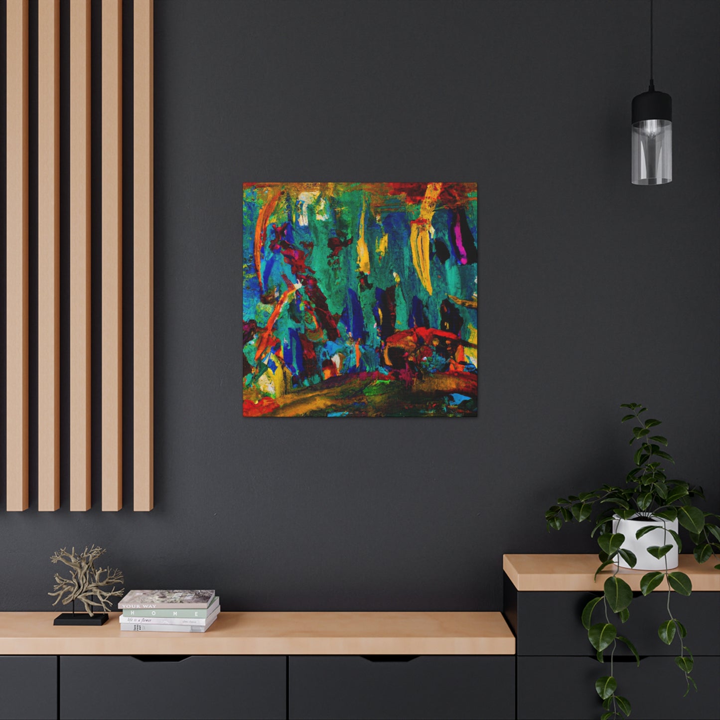 Jungle- Abstract Canvas