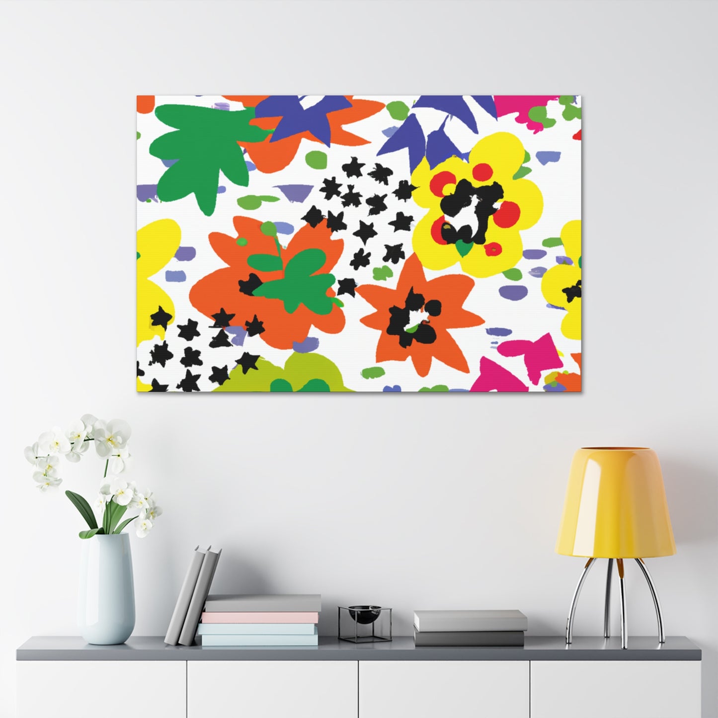 Blossona - Floral - Canvas