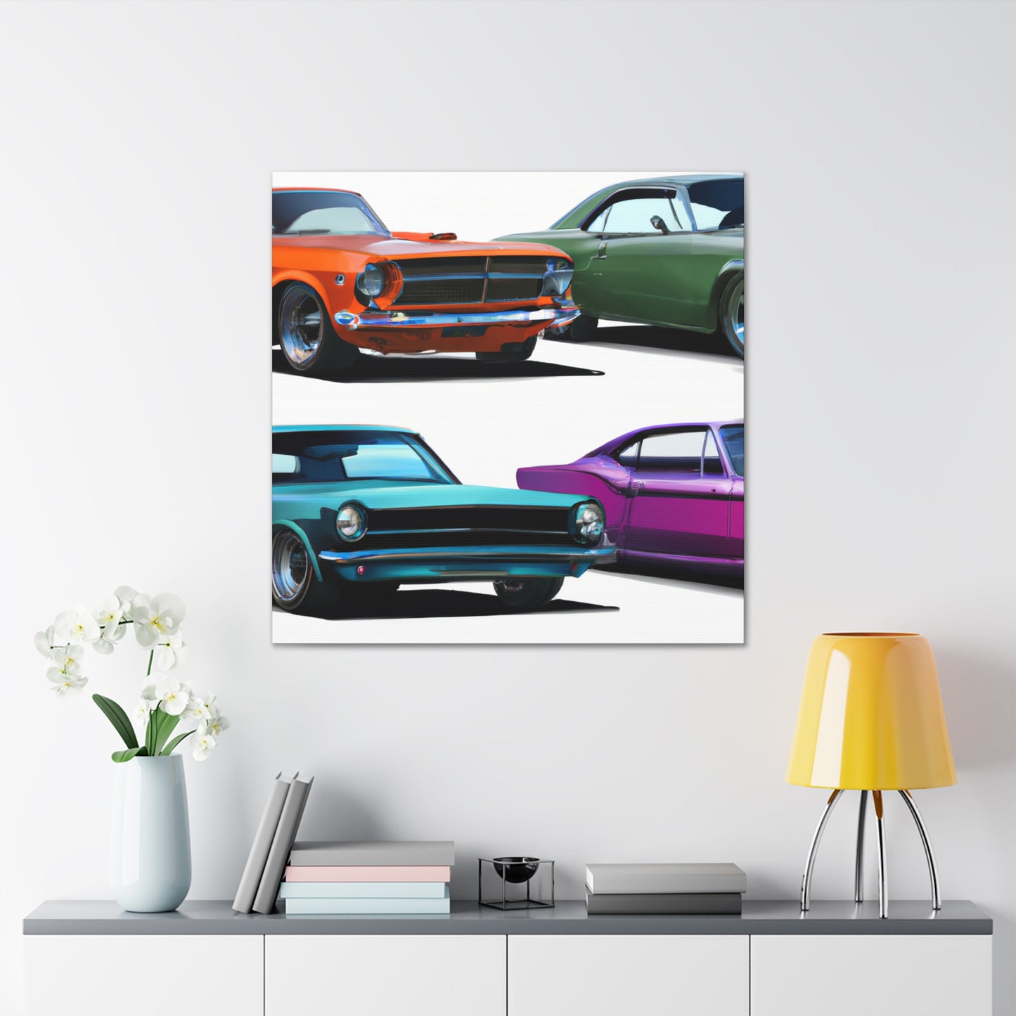 Cherry Bomb - Automobile - Canvas