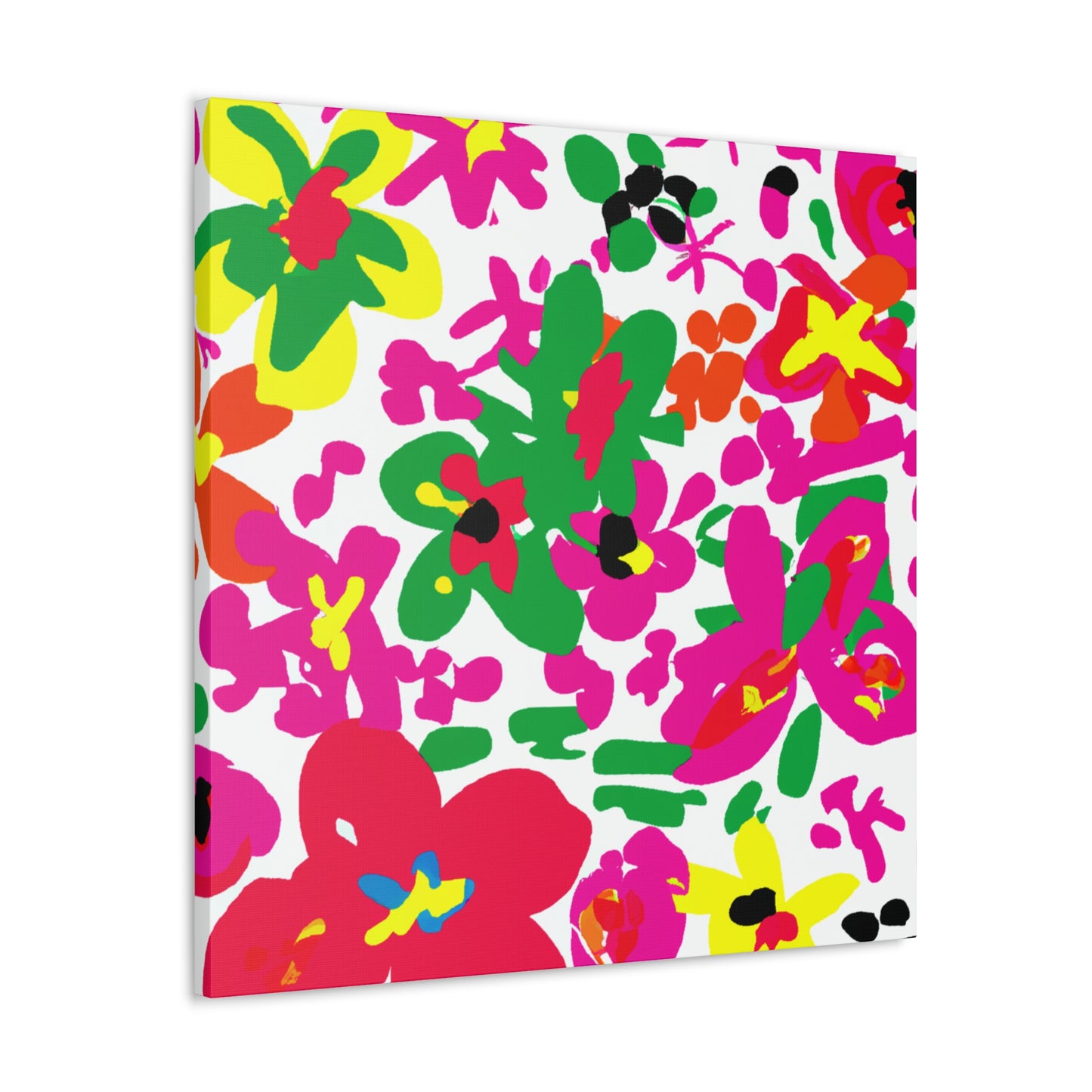 "The Bouquet of Spring's Blooms" - Floral Canvas