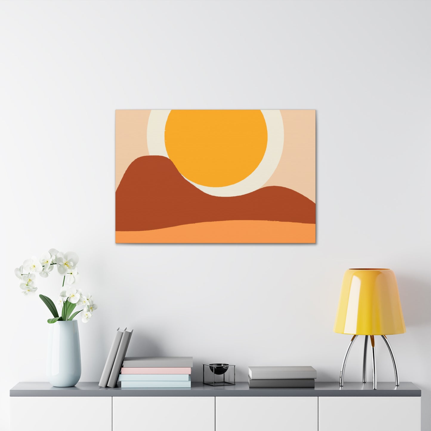 "Simple Reflections - Minimalism". - Canvas