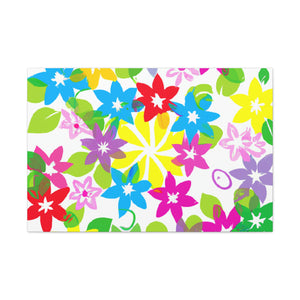 Blossom Palette - Floral - Canvas