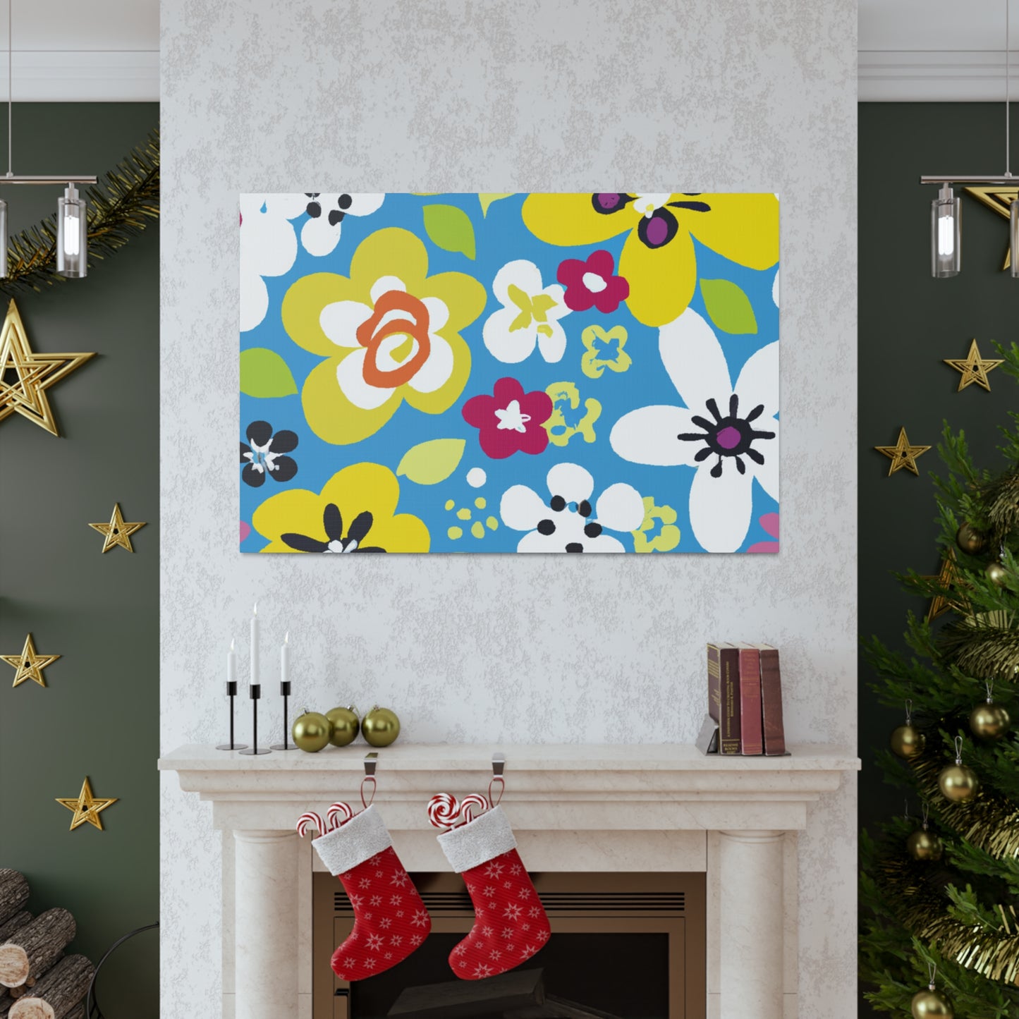 "Double Trouble Bouquet: A Bloom Boogie!" - Floral Canvas