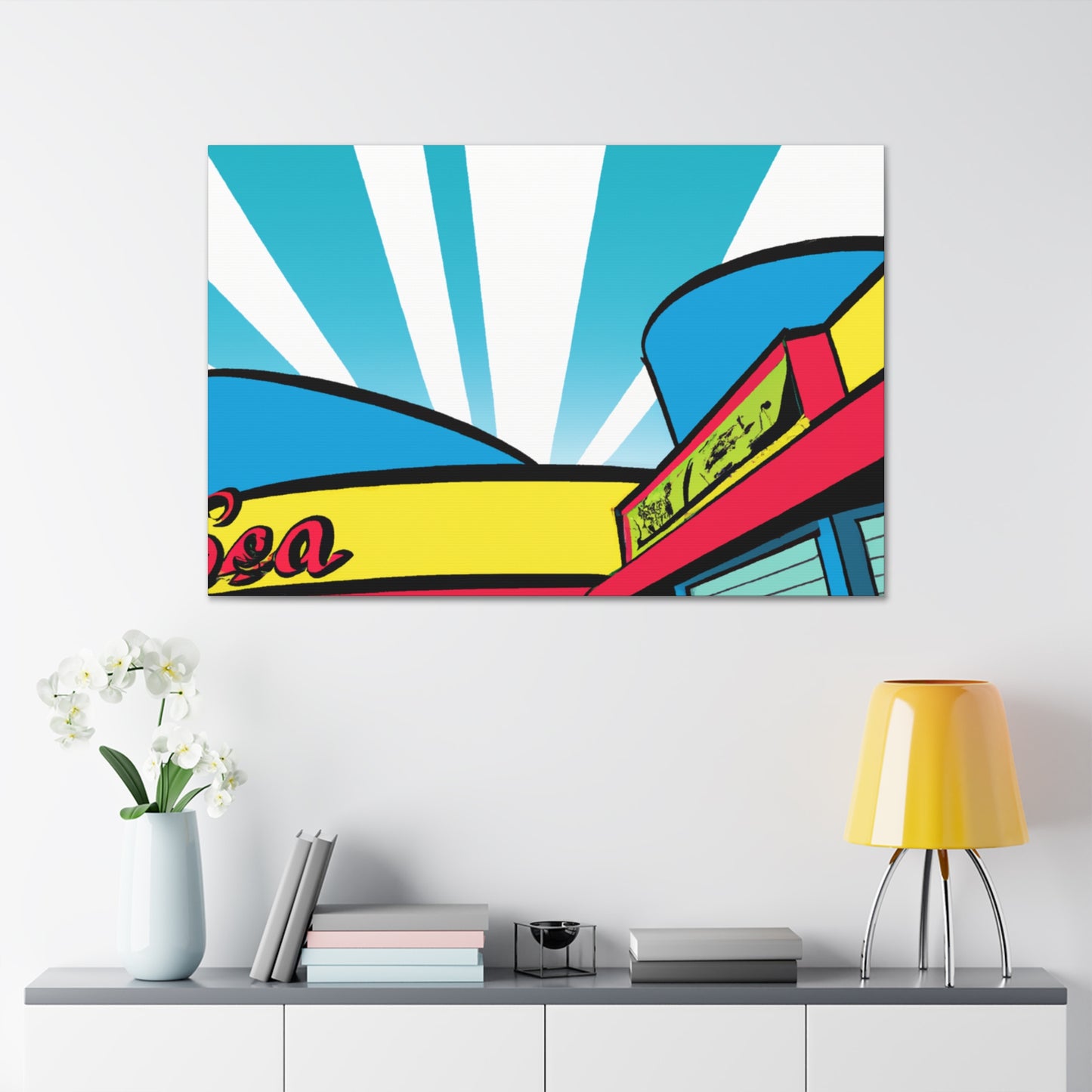 The Bop-A-Rama. - Canvas - Pop Art