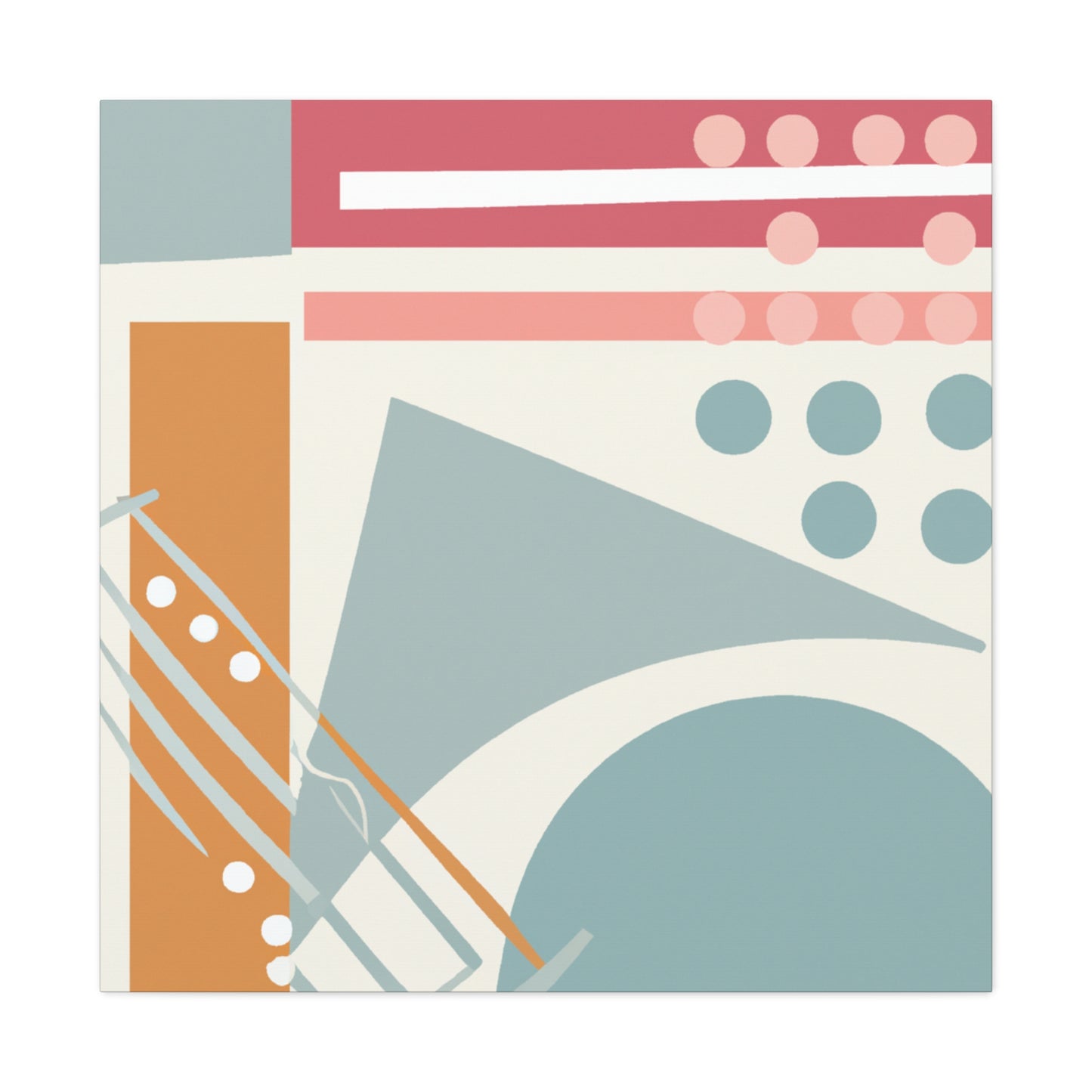 Curvaceous Joy- Midcentury - Canvas