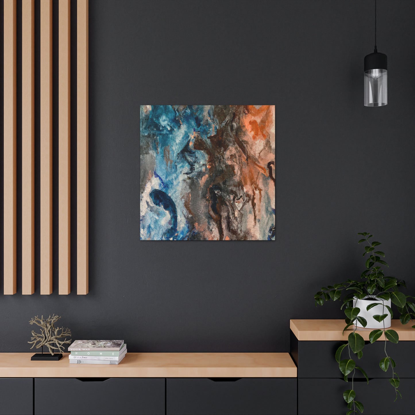 Earthy - Abstract Canvas