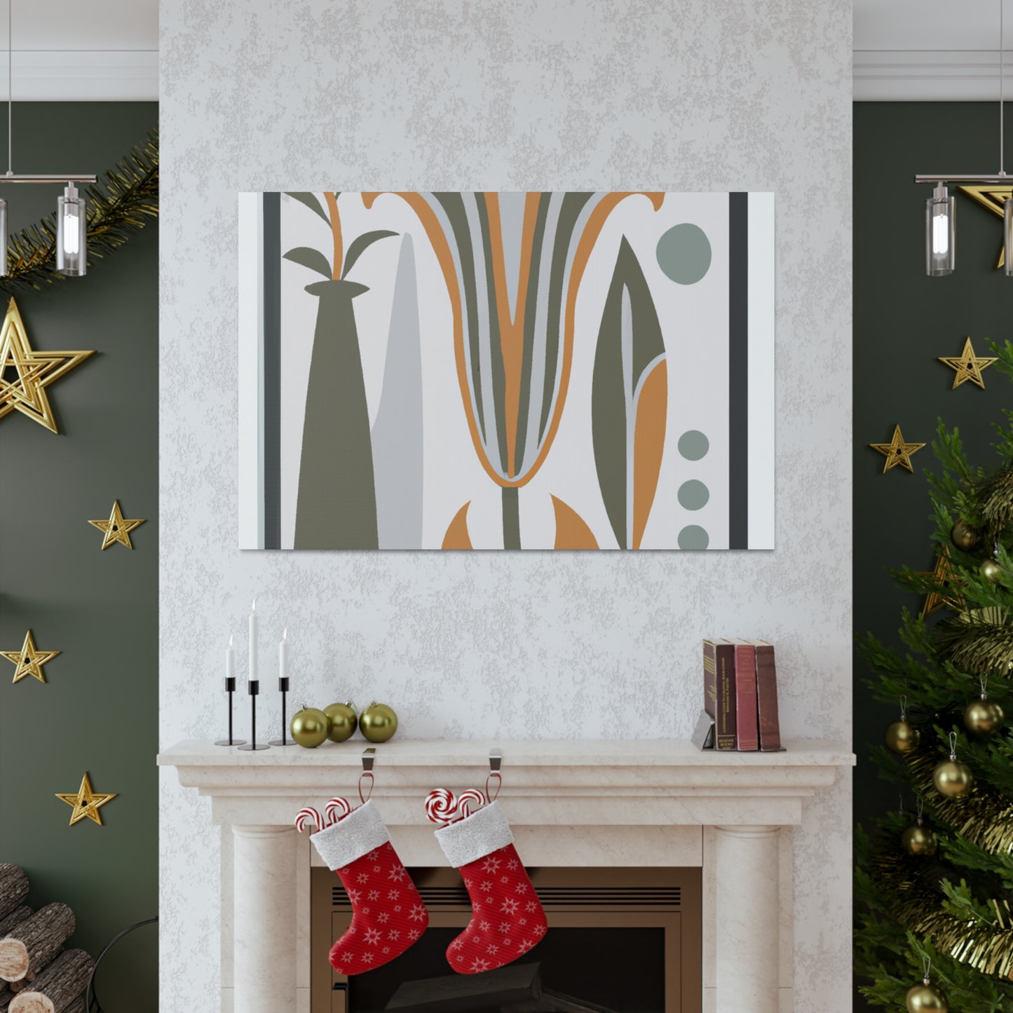 Swanky! - Midcentury Canvas