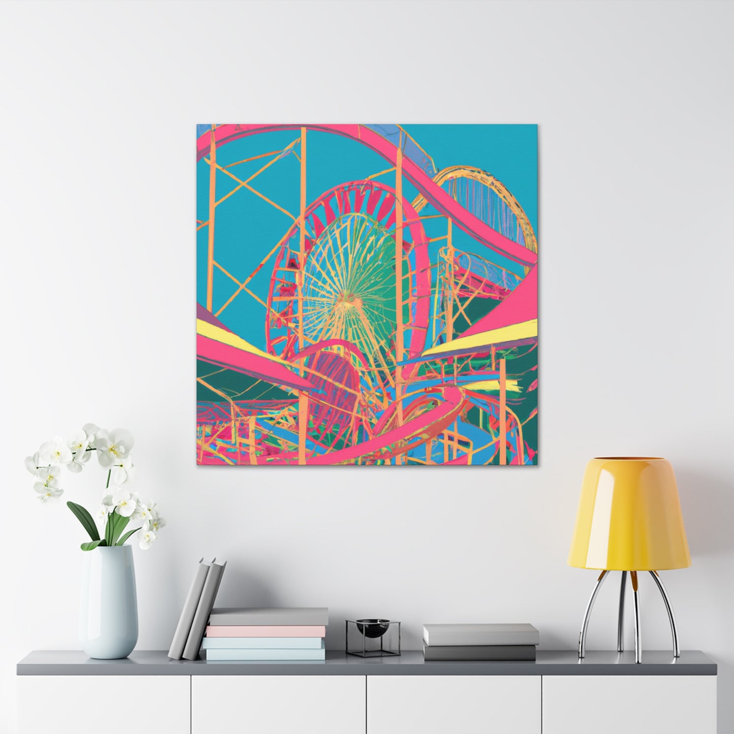 Carnival Delight - Amusement - Canvas