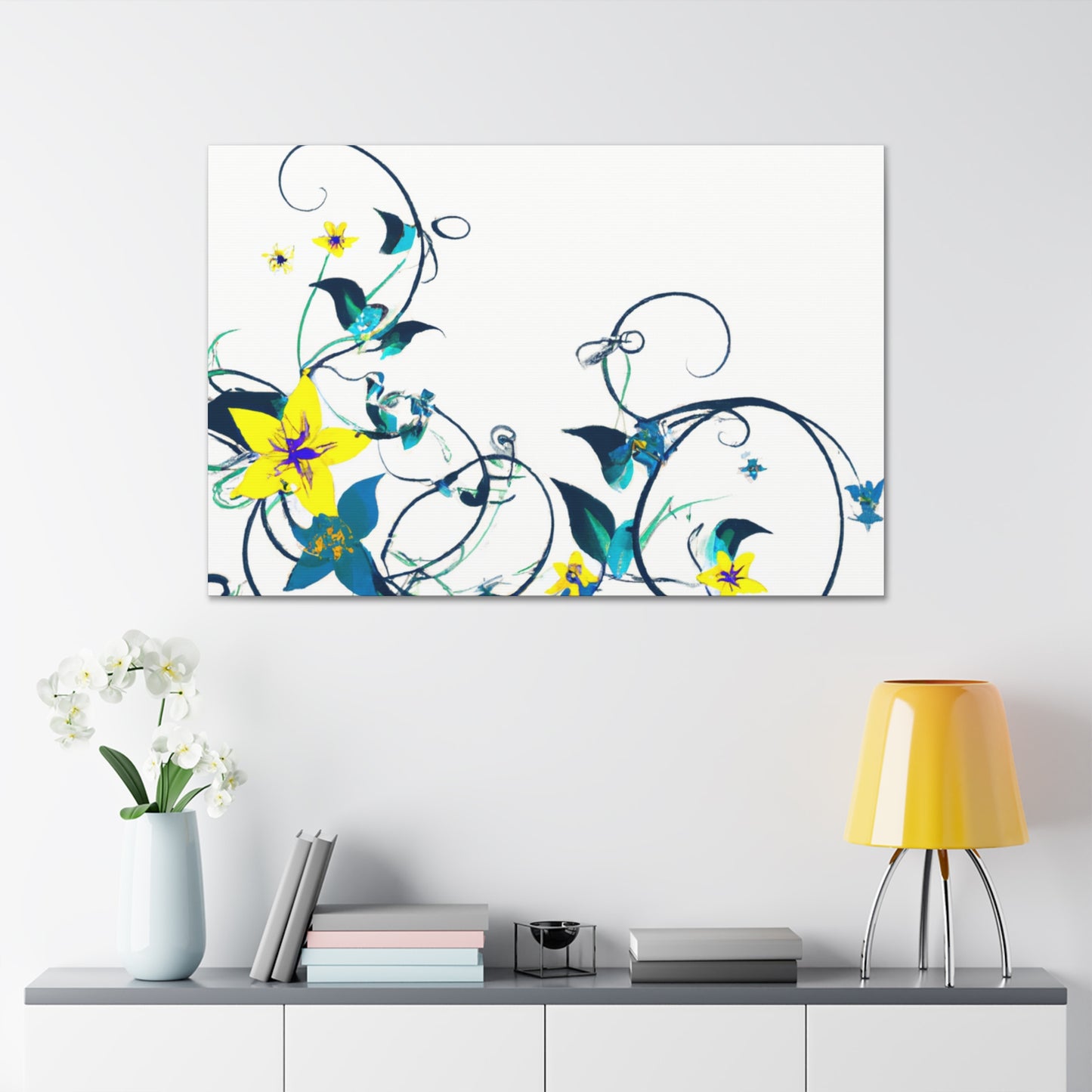 Blossom Brilliance - Floral - Canvas
