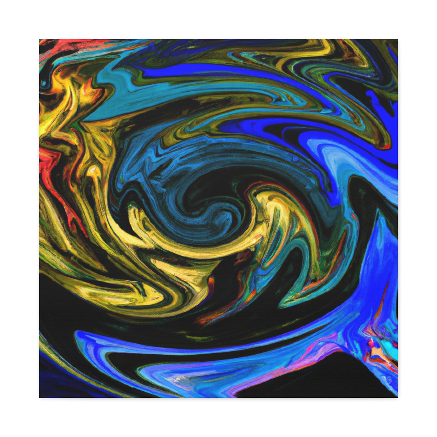Johannes Metalswirl - Canvas- Abstract