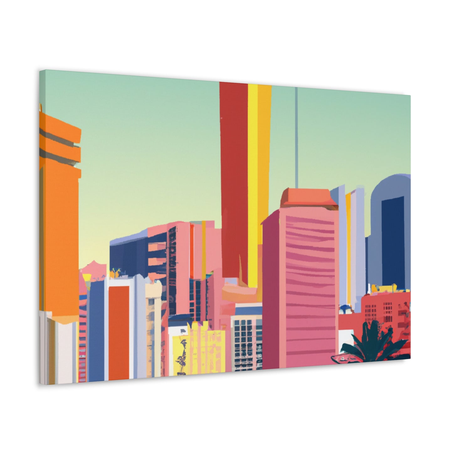 Oasis Elegance - Middle East - Canvas