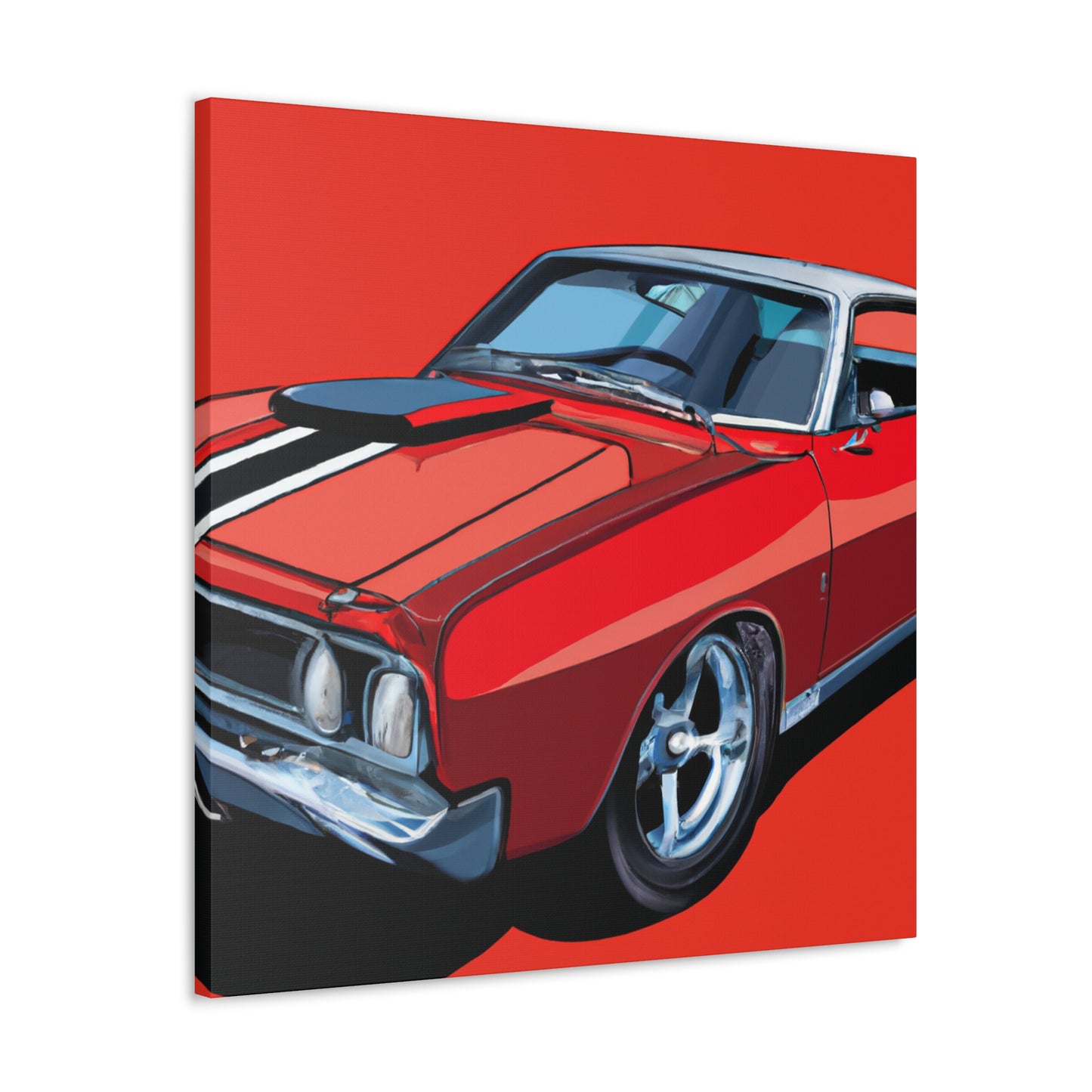 Steel Streak - Automobile - Canvas