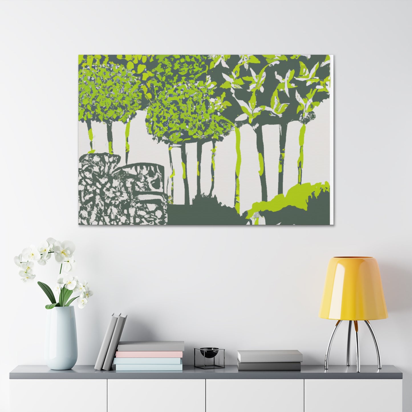 Bloomtopia Landscape - Canvas