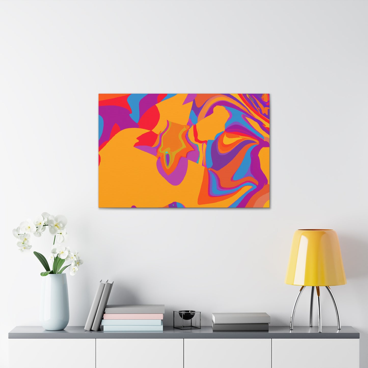 Viscous Aquabrume - Abstract - Canvas