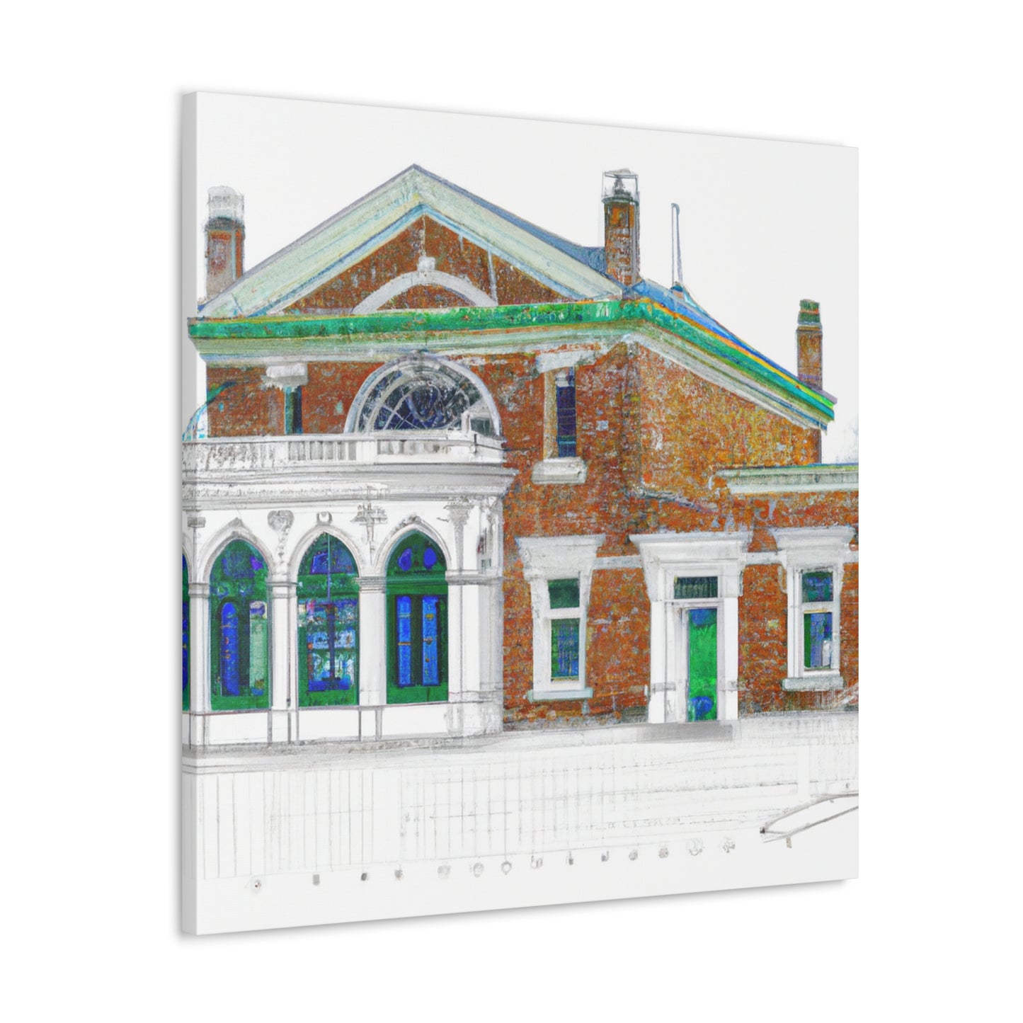 Adelbrecht van Sunderhorn - Architectural Canvas