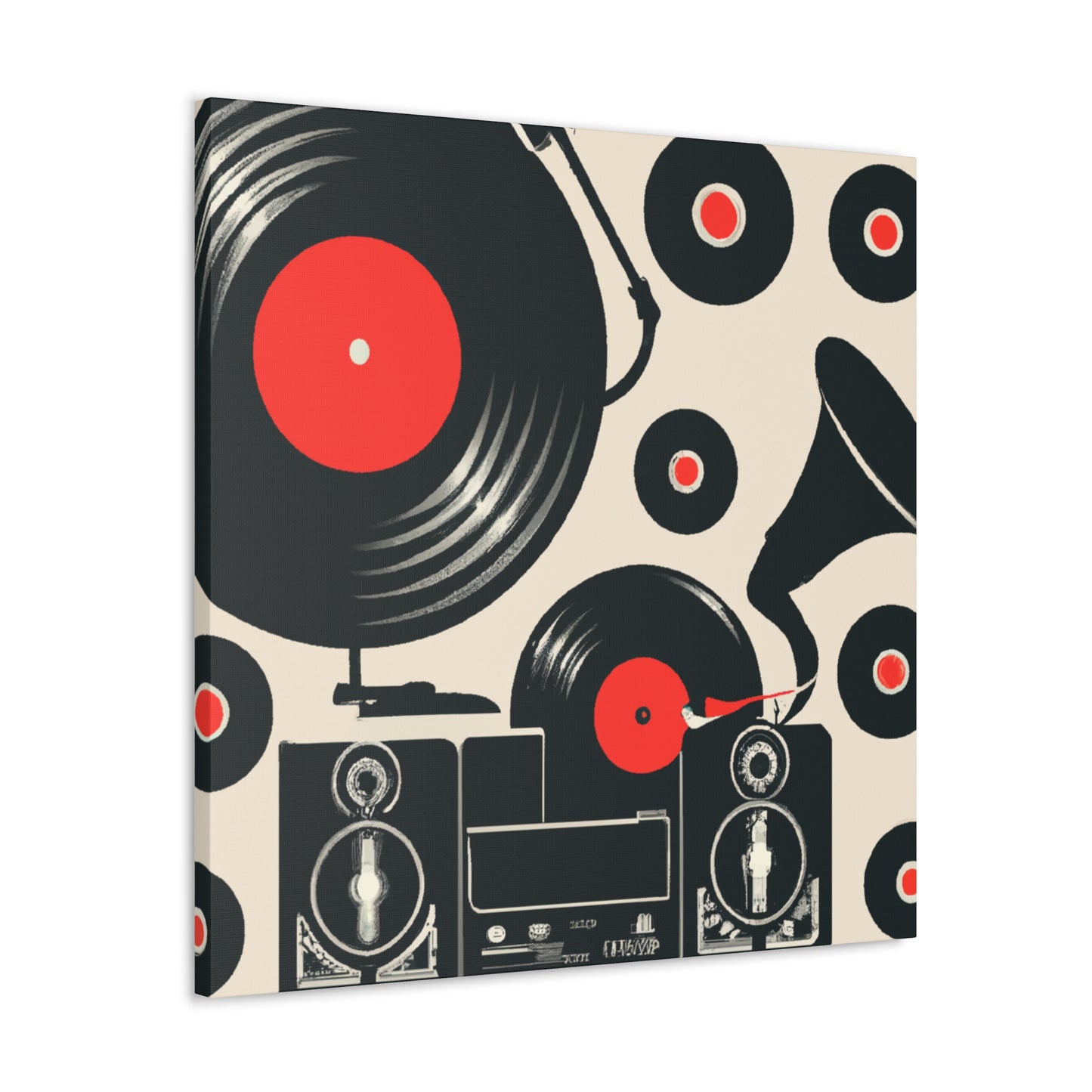 The Vinyl Studio - Retro Music and Film Canvas