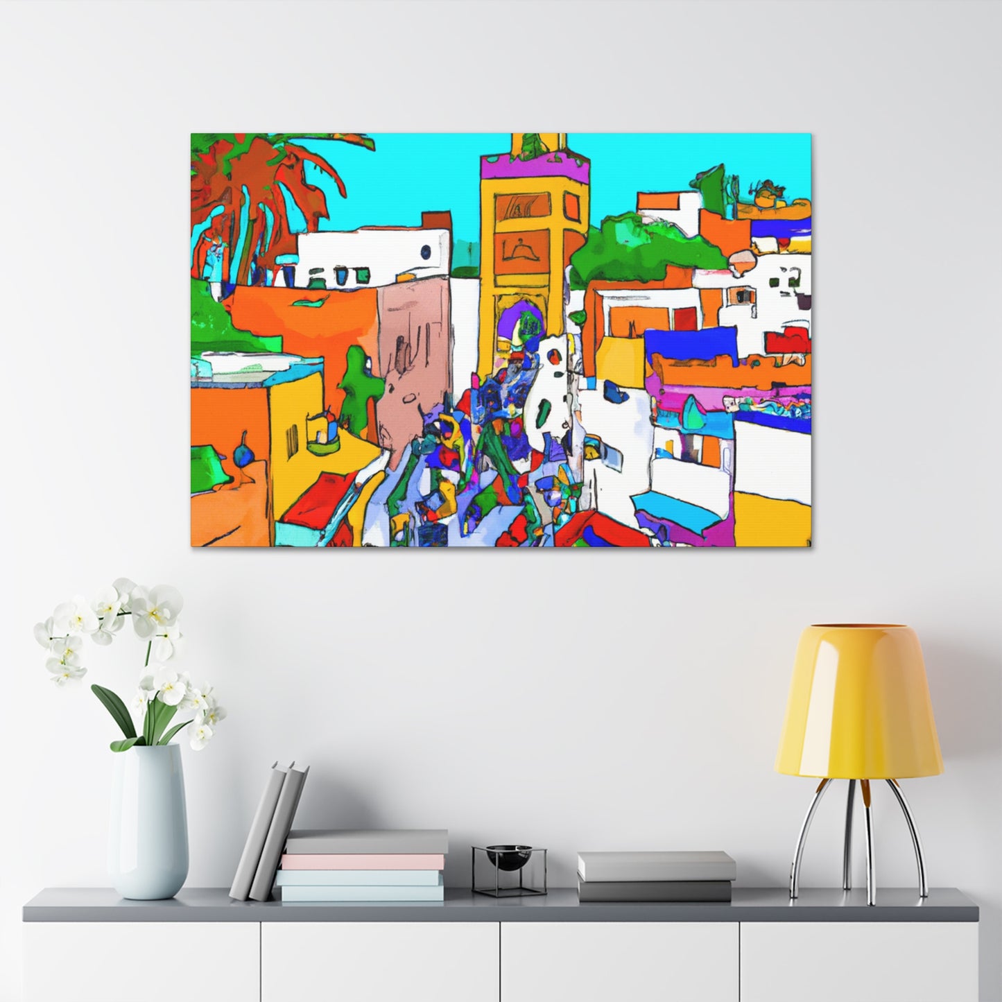 Ibrahim Al-Hassine - Morraco - Canvas