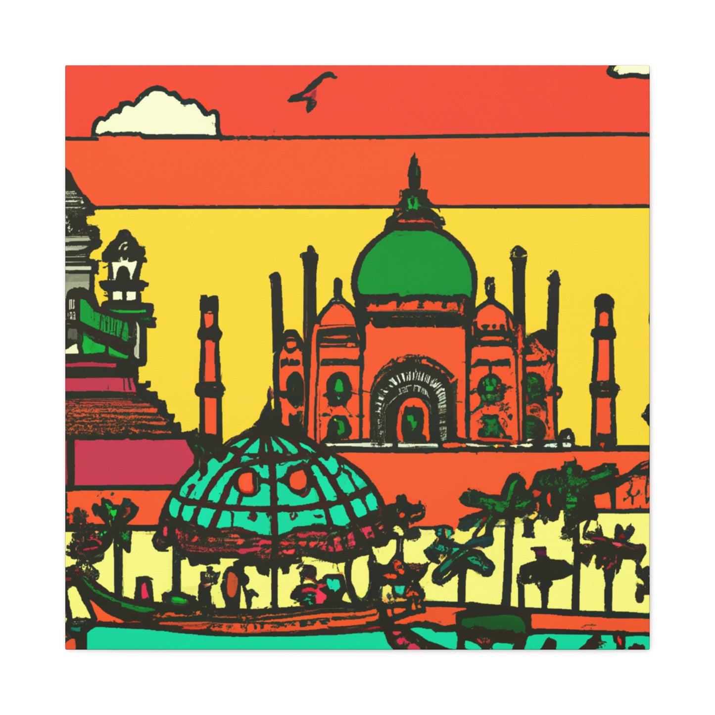 Bollywood Magic - Destination India - Canvas
