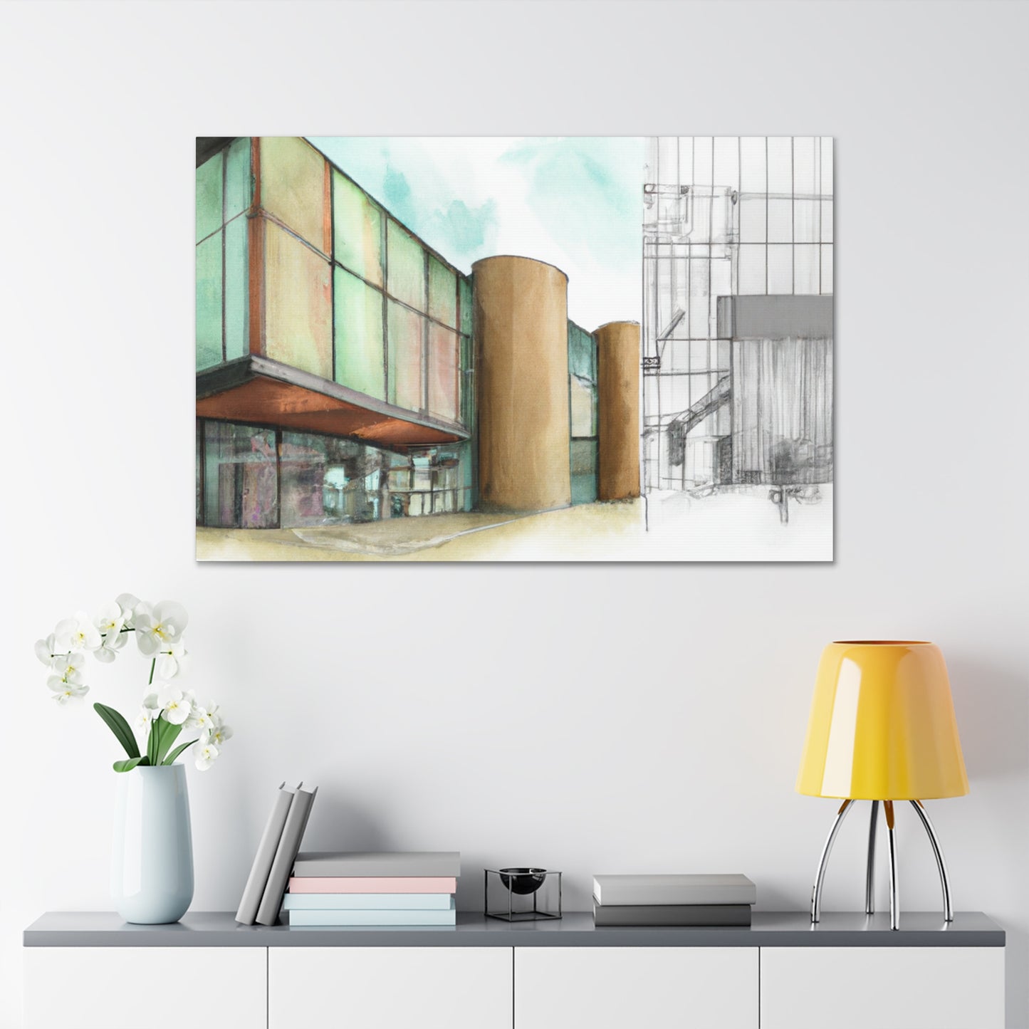 Petrus Rudolphus - Canvas - Architectural