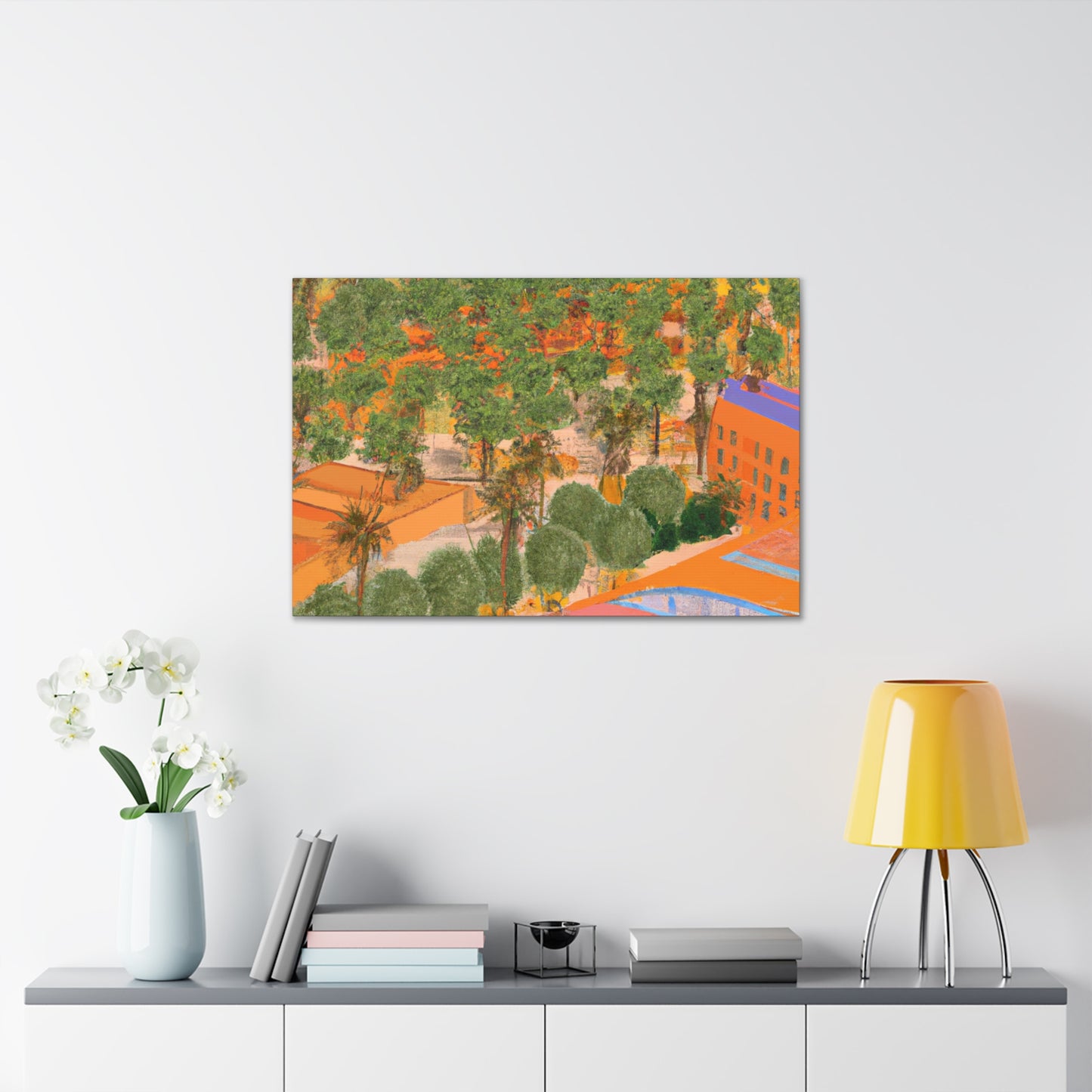 Desert Mirage - Architectural - Canvas