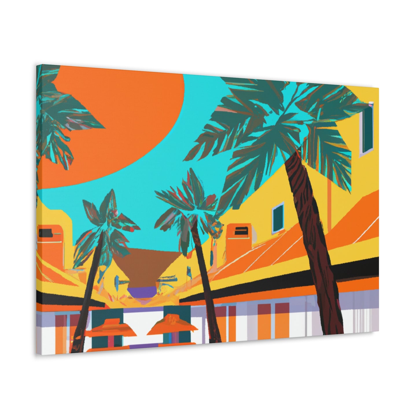 Desert Mirage - Architectural - Canvas