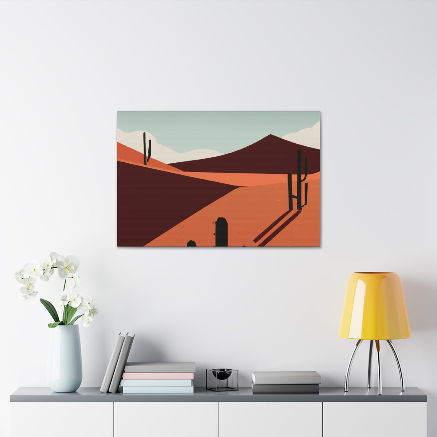 Antique Charisma - Vintage Contemporary - Desert - Canvas