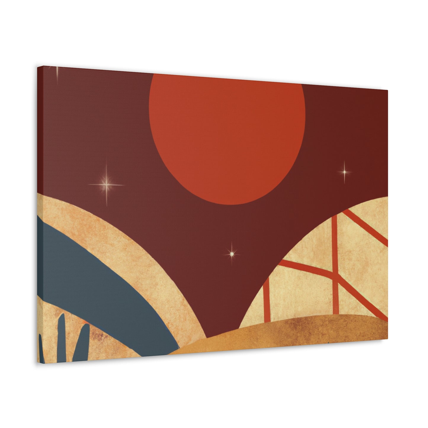 Faded Funk - Midcentury - Canvas
