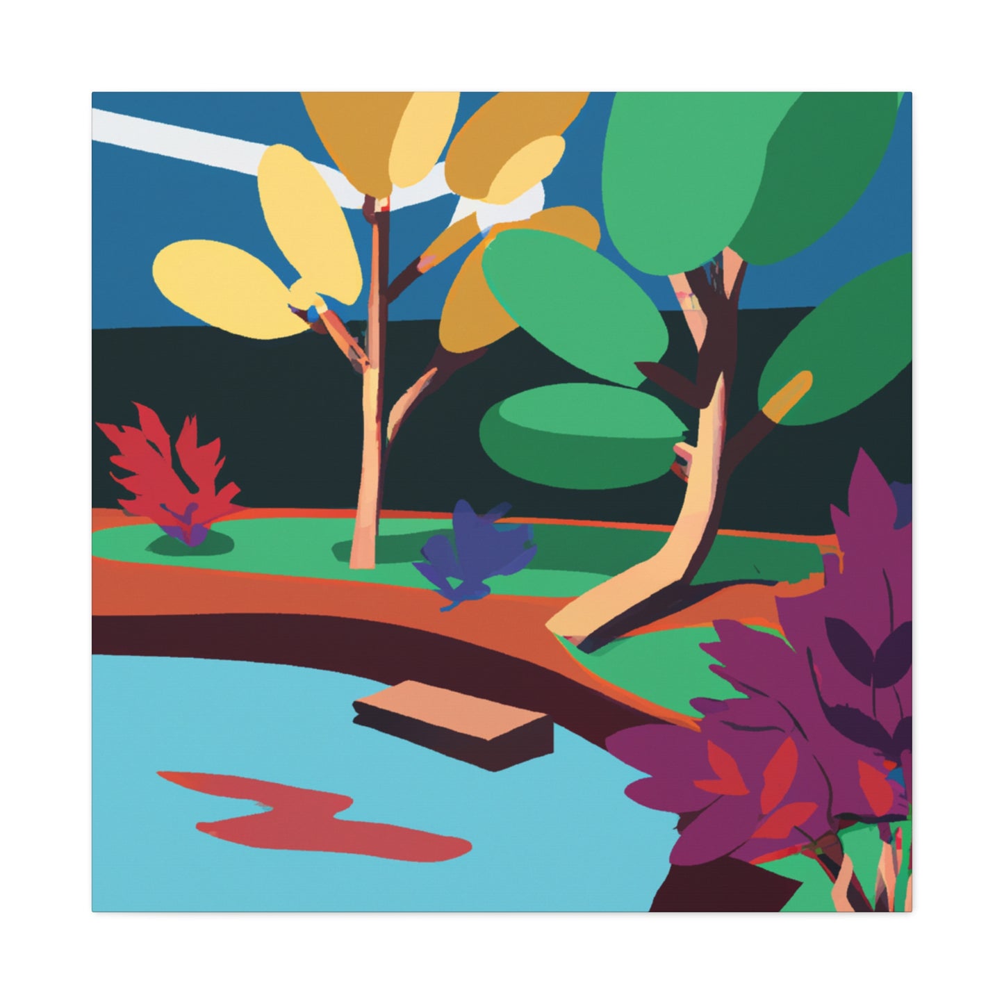 Grassy Glades - Landscape - Canvas