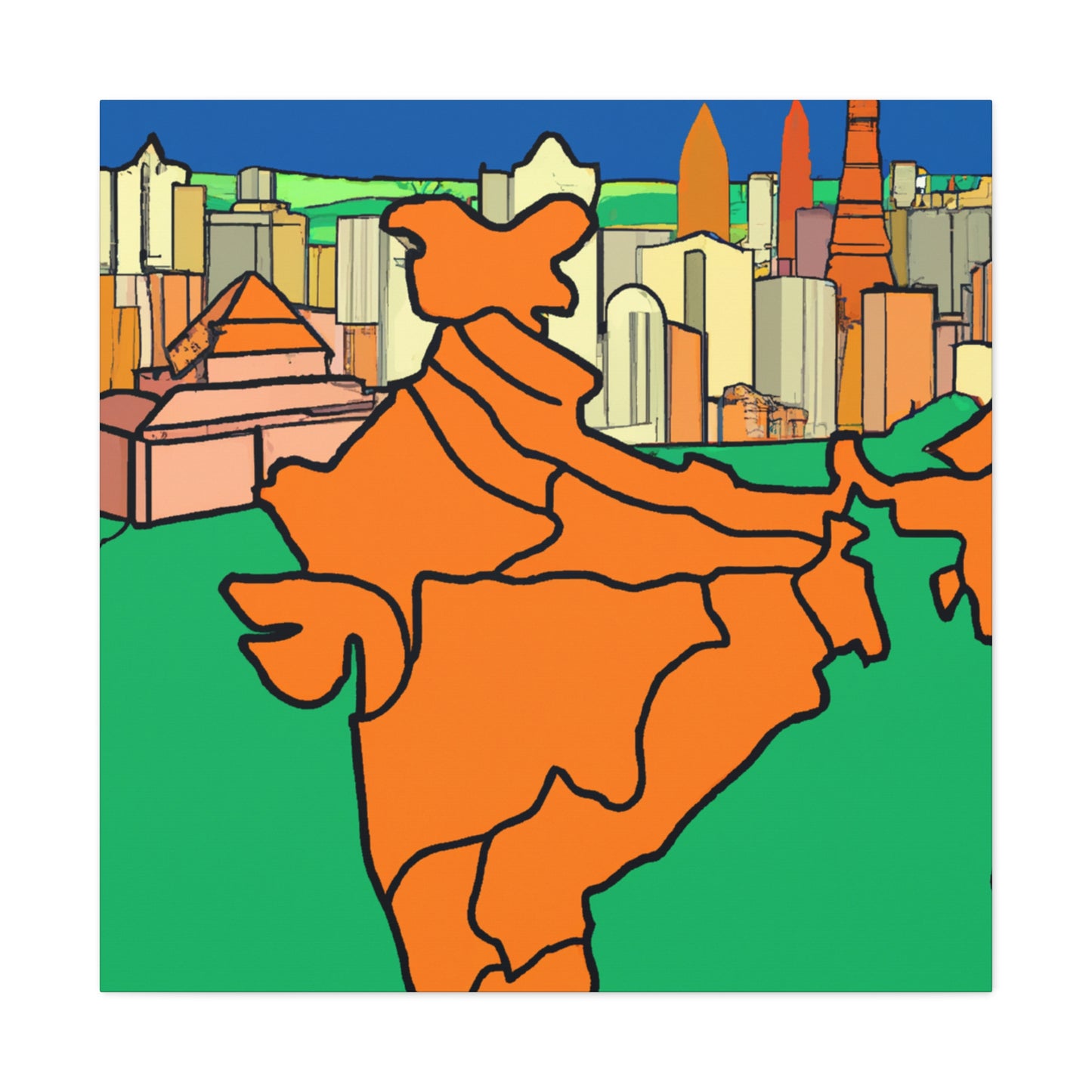 Maya Jai - India - Canvas