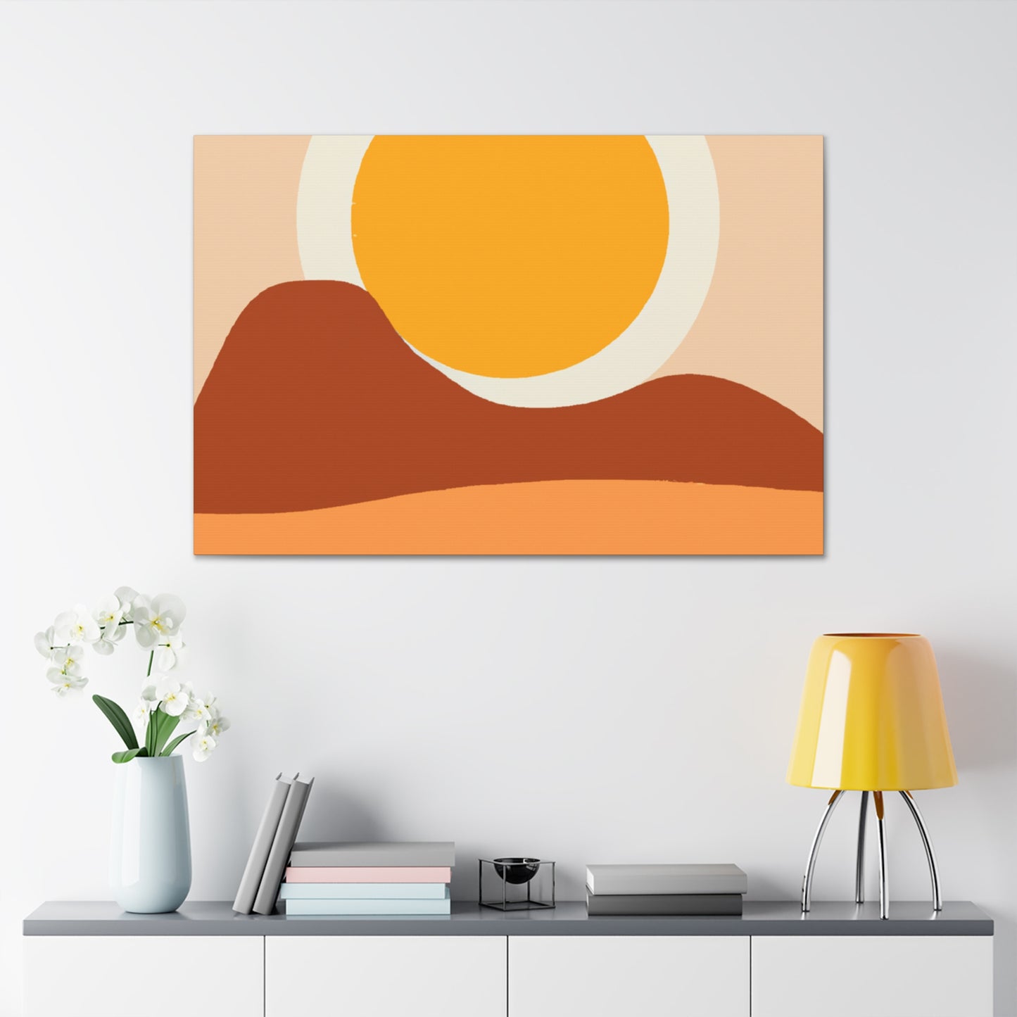 "Simple Reflections - Minimalism". - Canvas