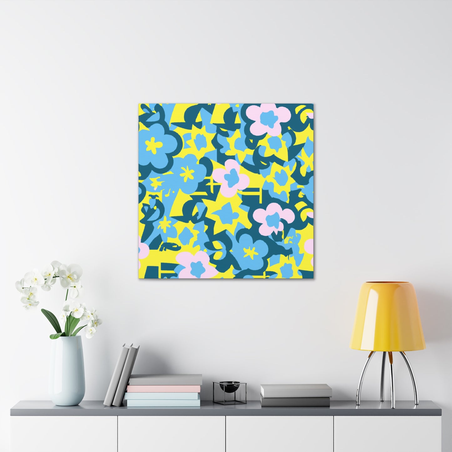"Floral Fantasia" - Floral Canvas