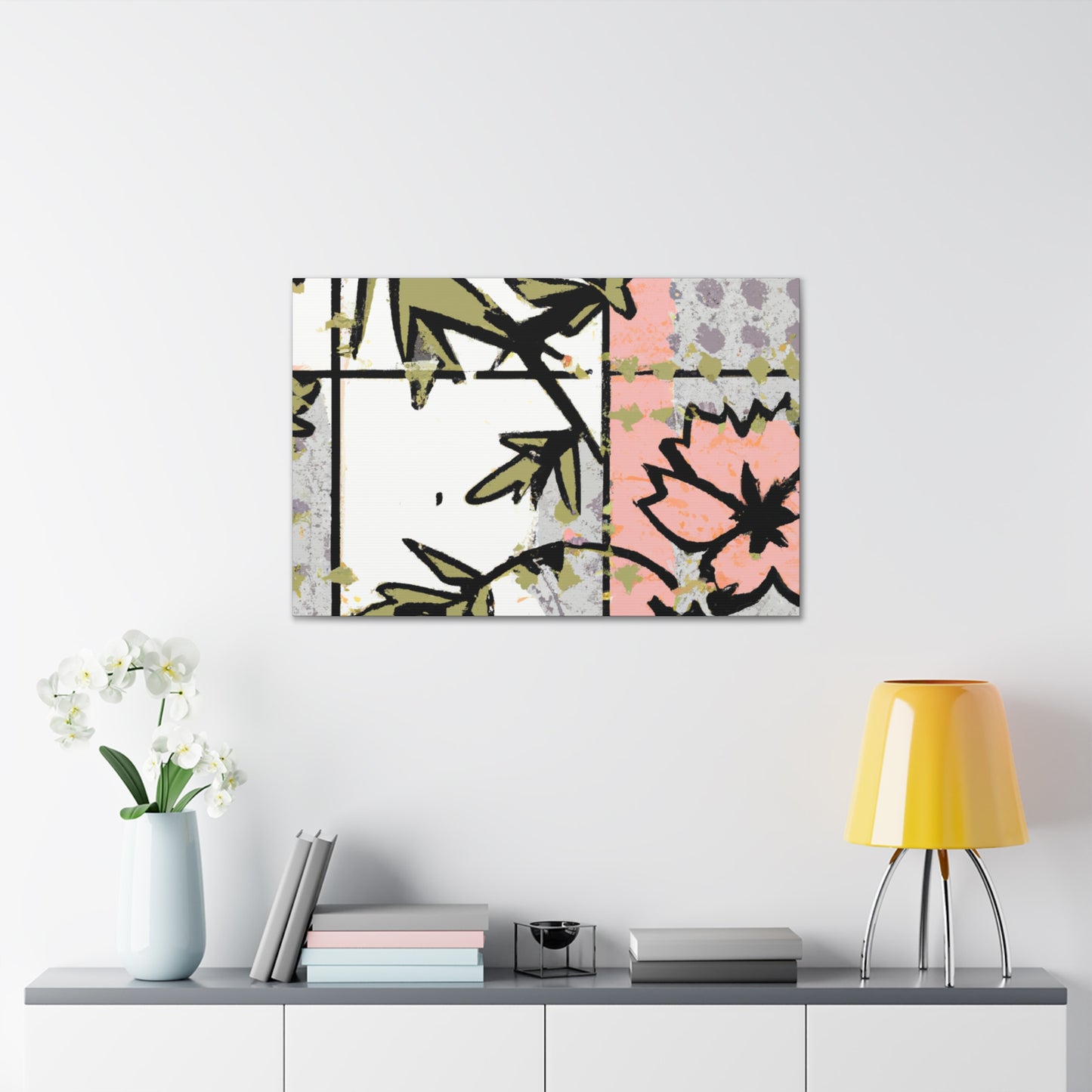 Primrose - Floral - Canvas