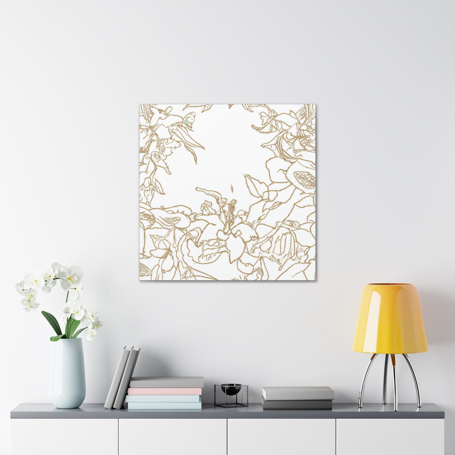 Petunia Palette - Floral - Canvas