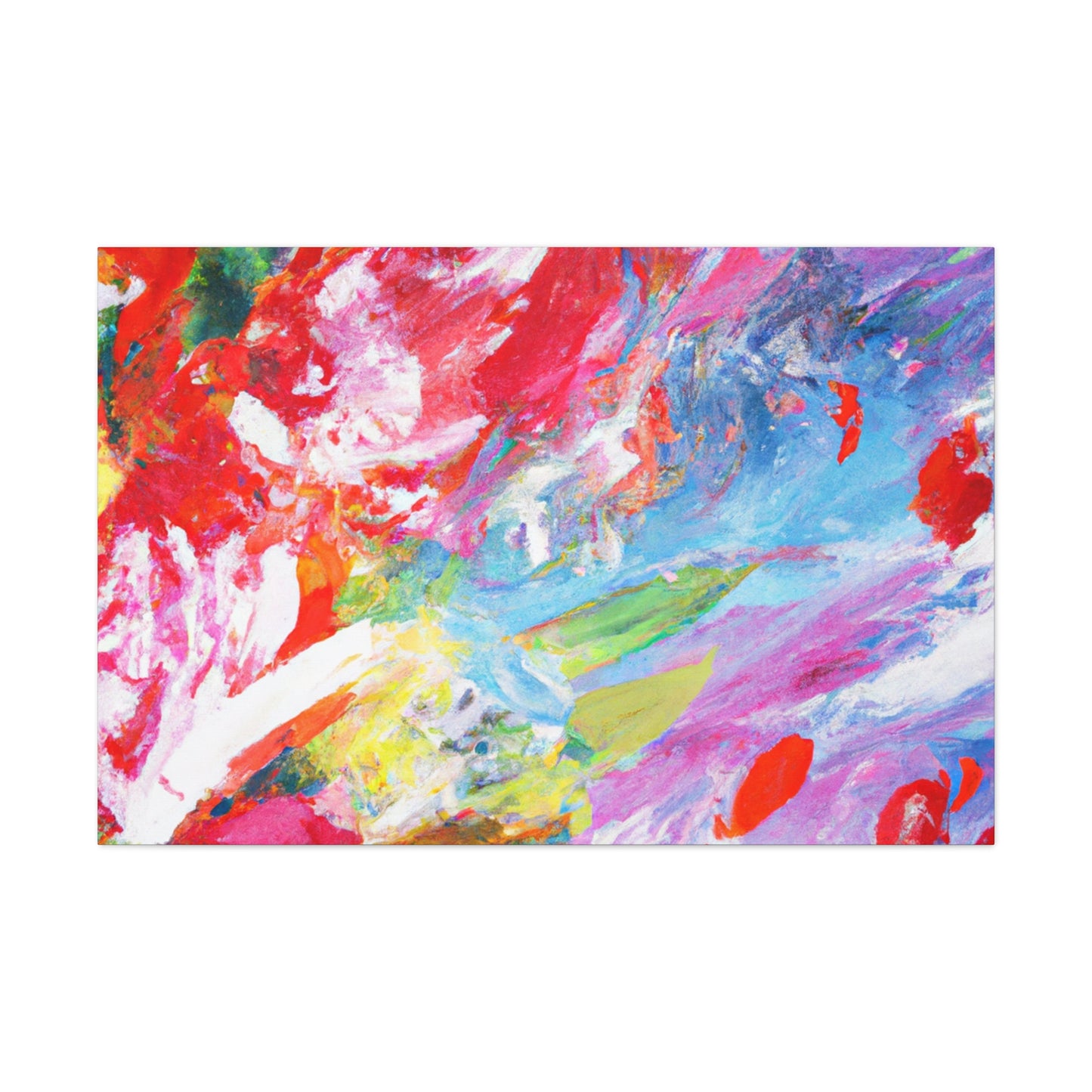Glittering Horizon - Abstract Canvas