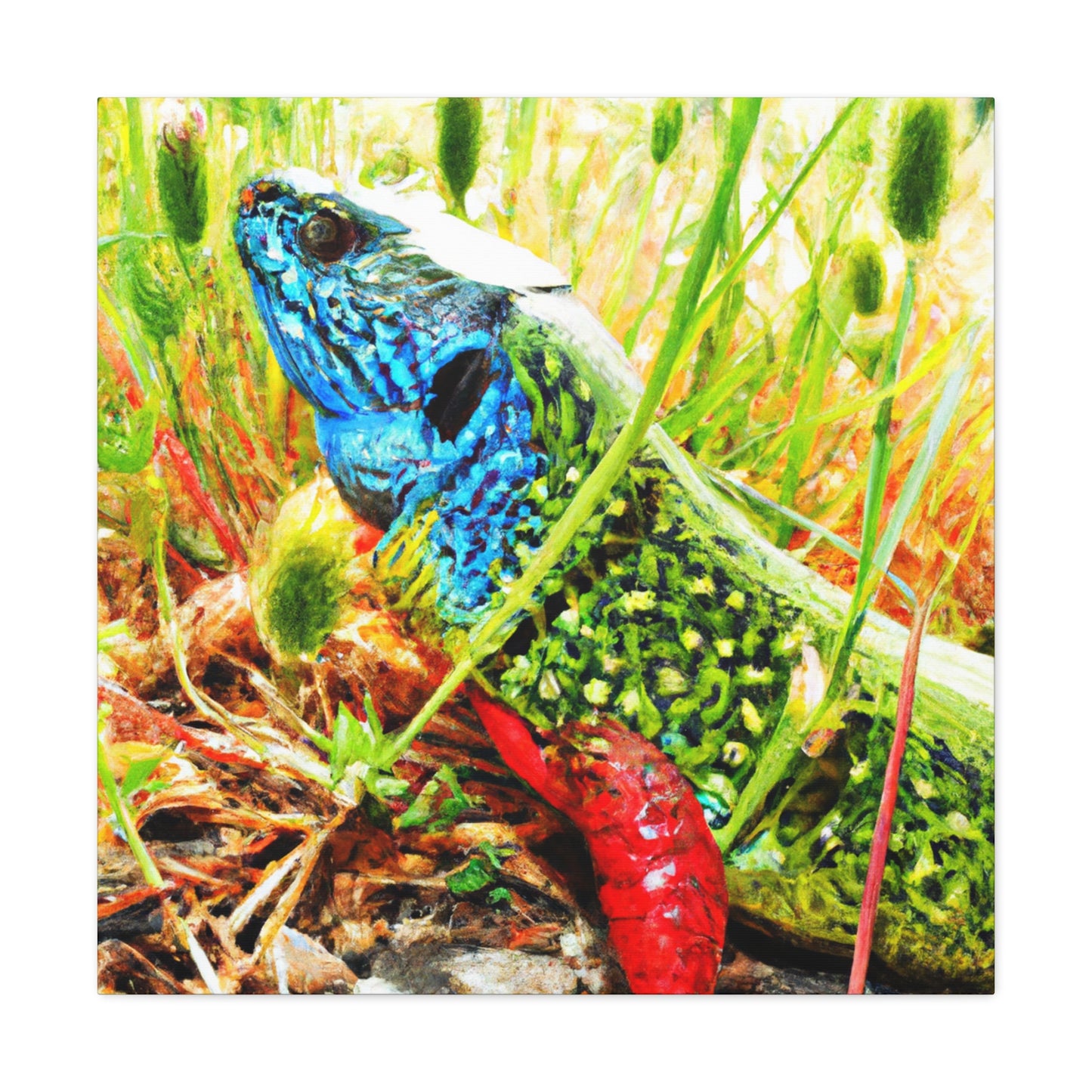 Lizard - Wildlife Canvas