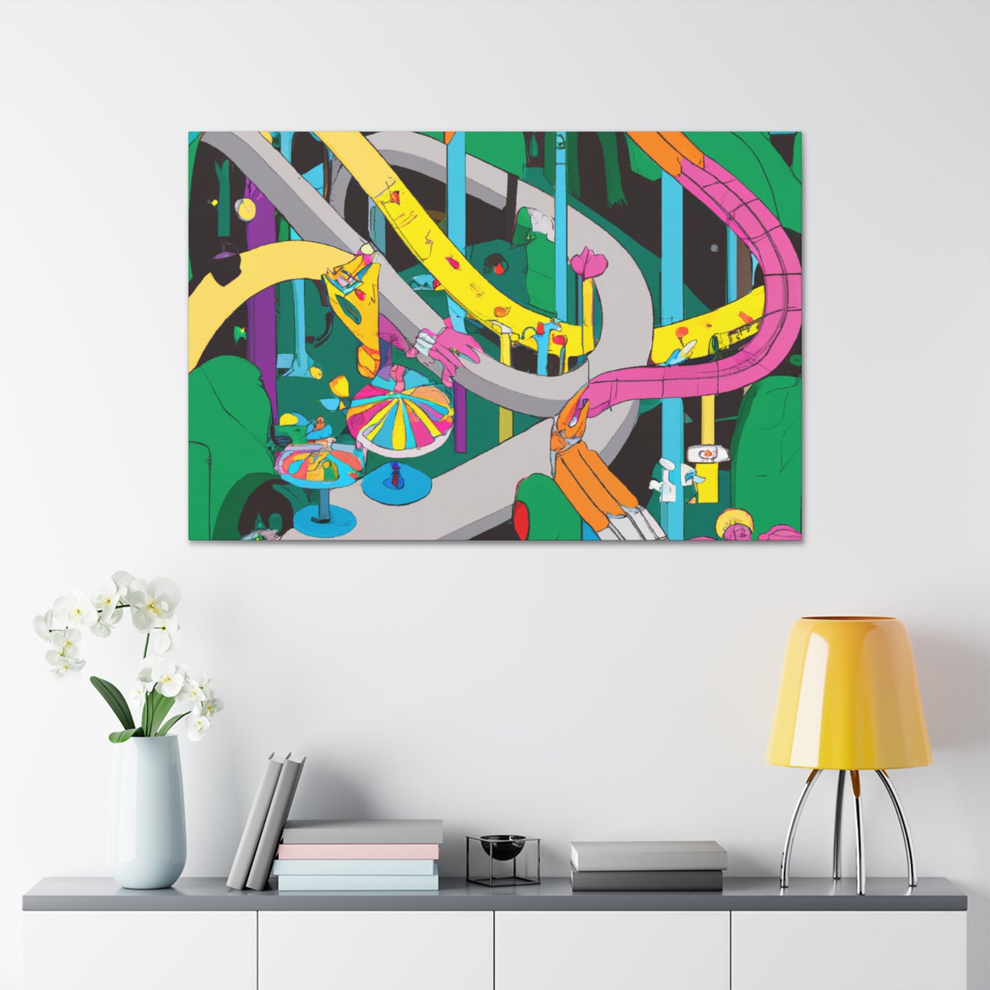Fantasia-Amusement - Canvas