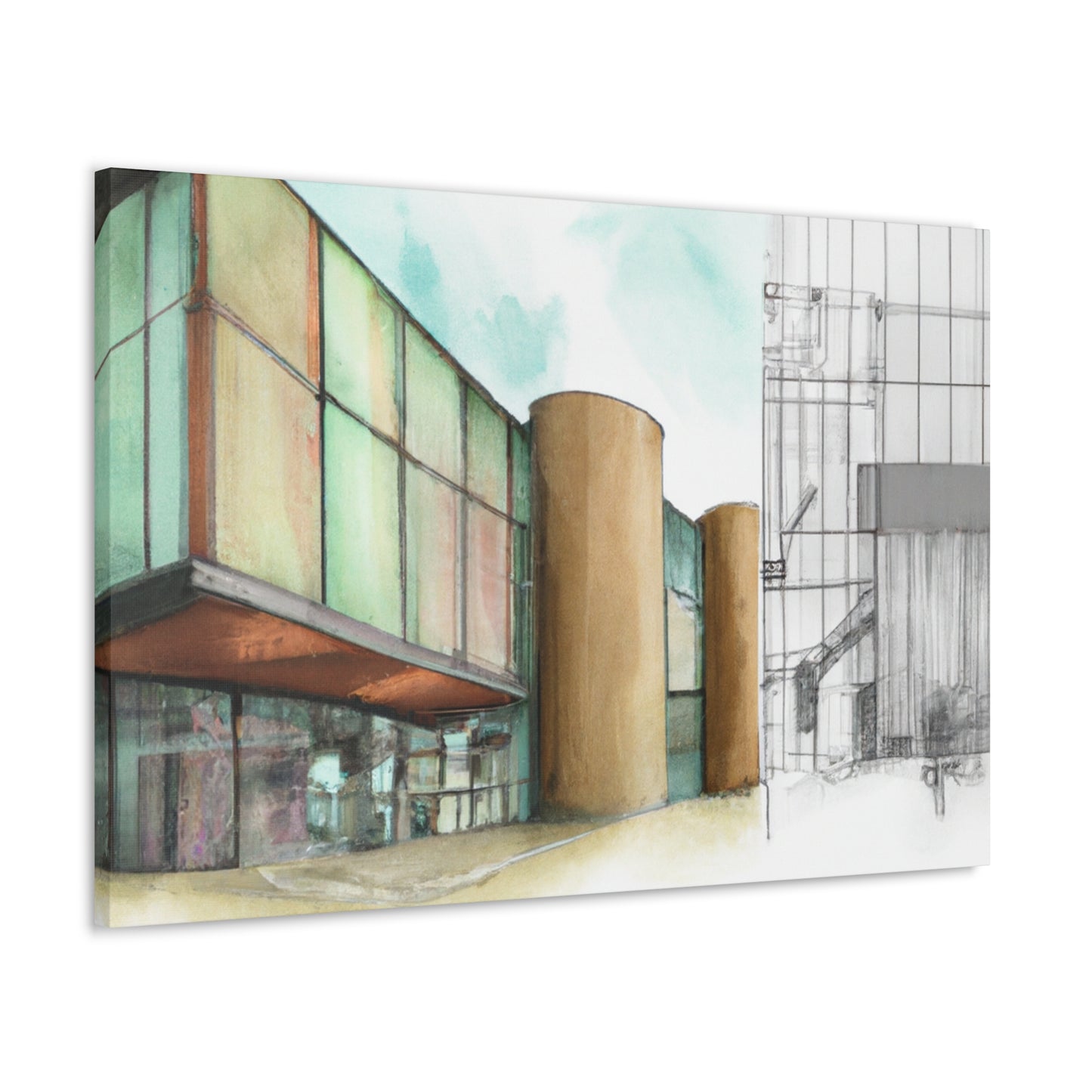 Petrus Rudolphus - Canvas - Architectural