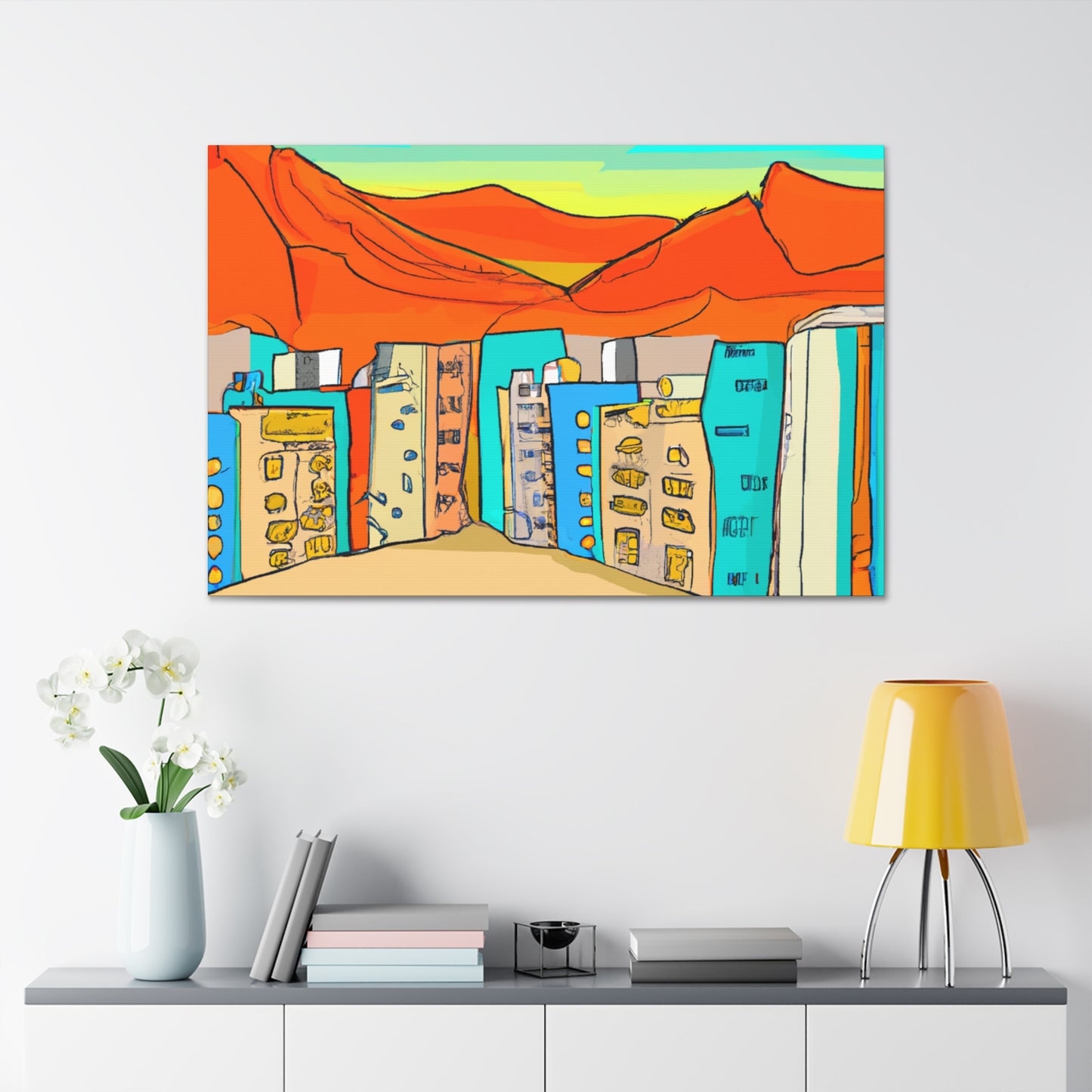 Dune Dweller - Architectural - Canvas