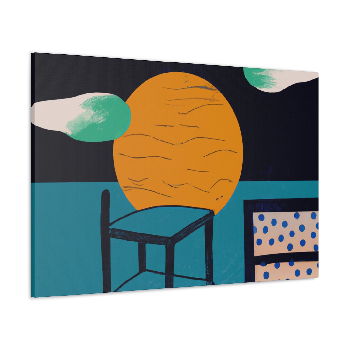 Retrospective Refinement- Midcentury - Canvas