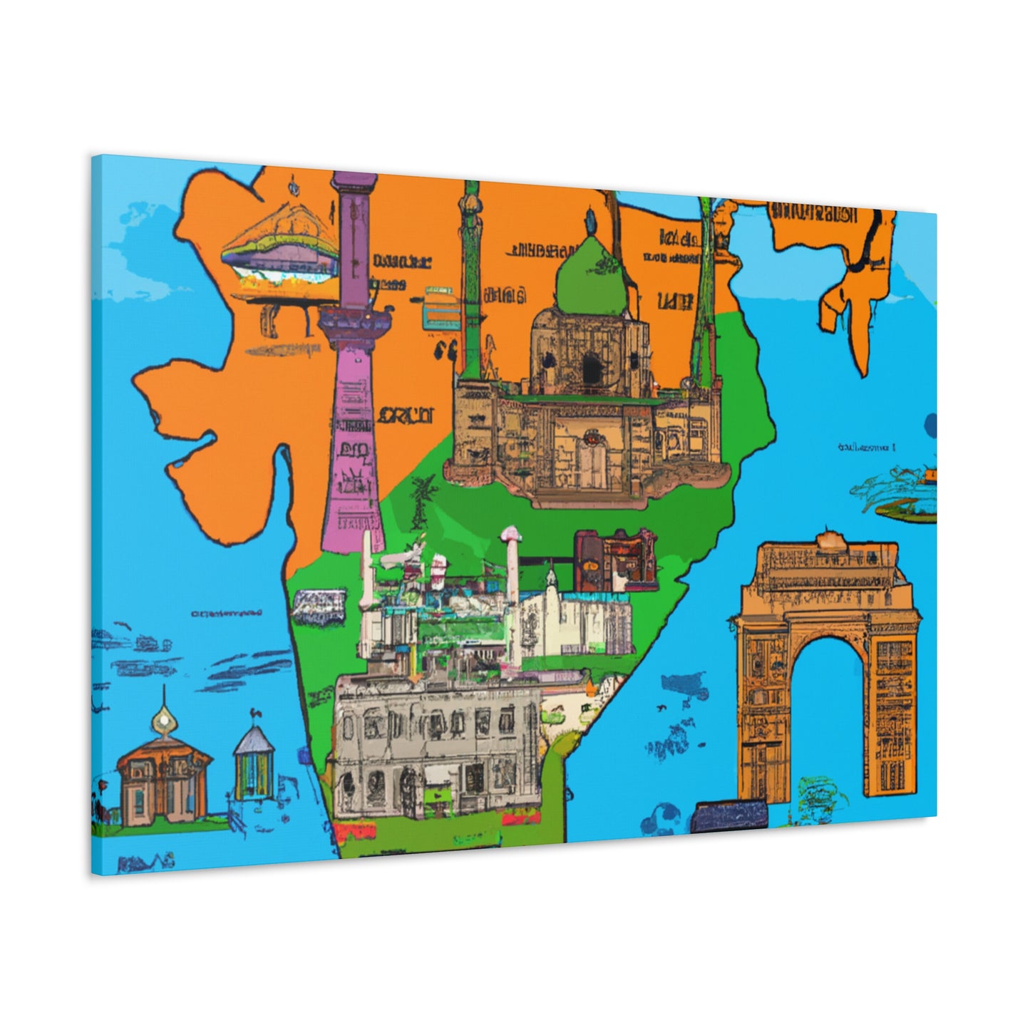 Aspiration - Destination India - Canvas