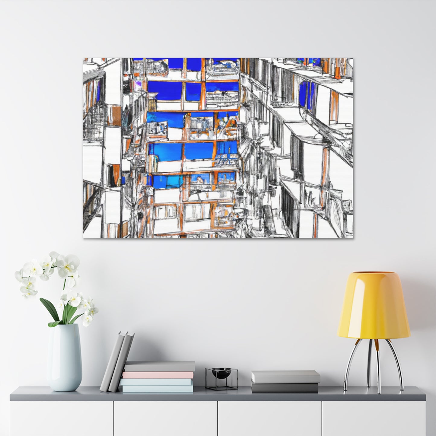 Vast Rise- Canvas - Architectural