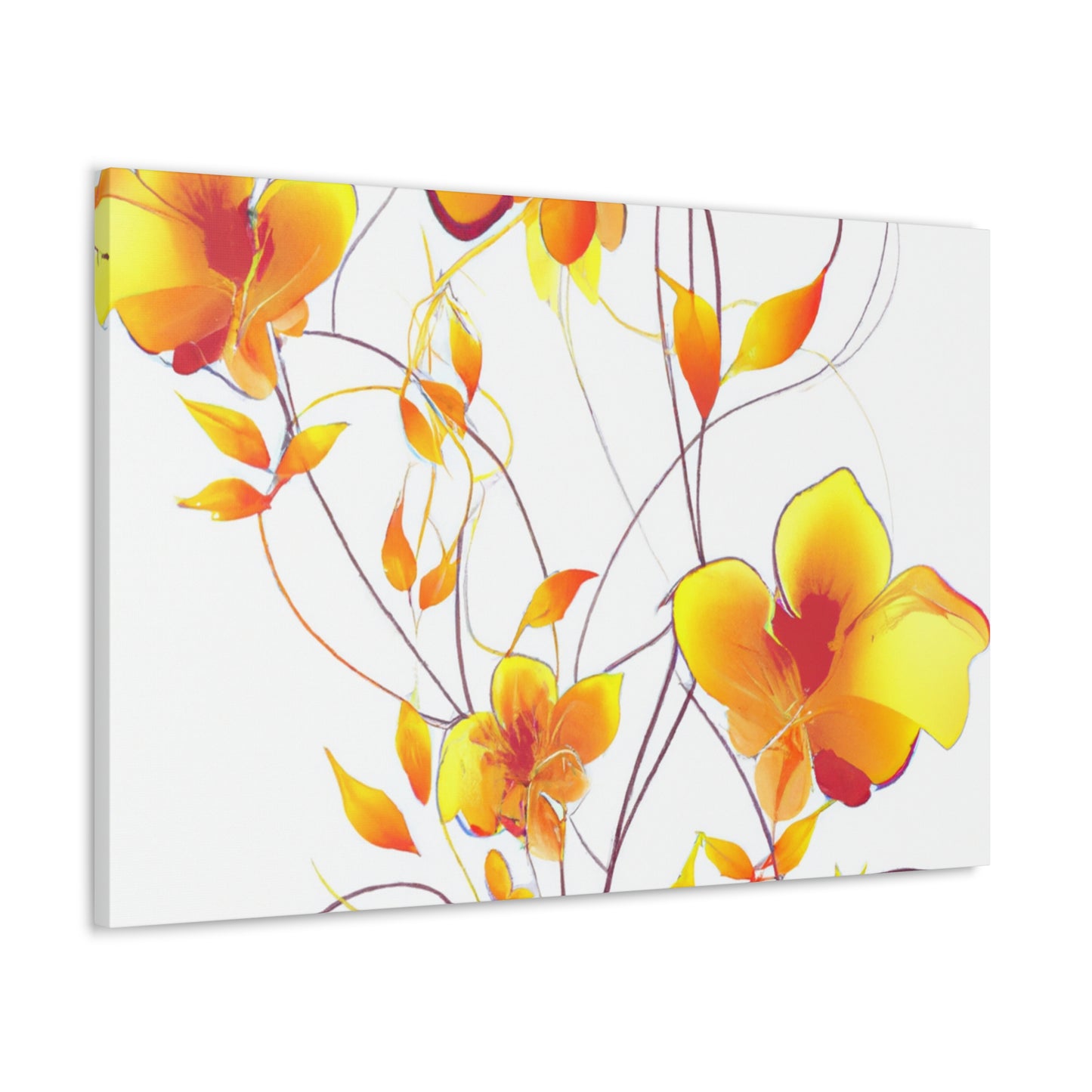 Sunshiney - Floral - Canvas