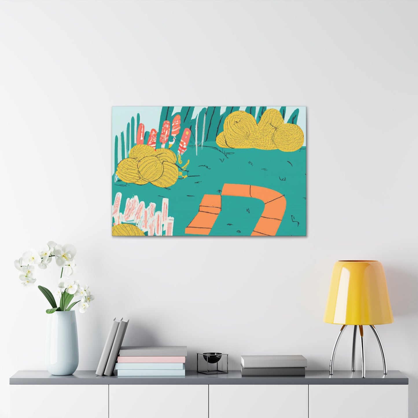 Secret Valley - Landscape - Canvas
