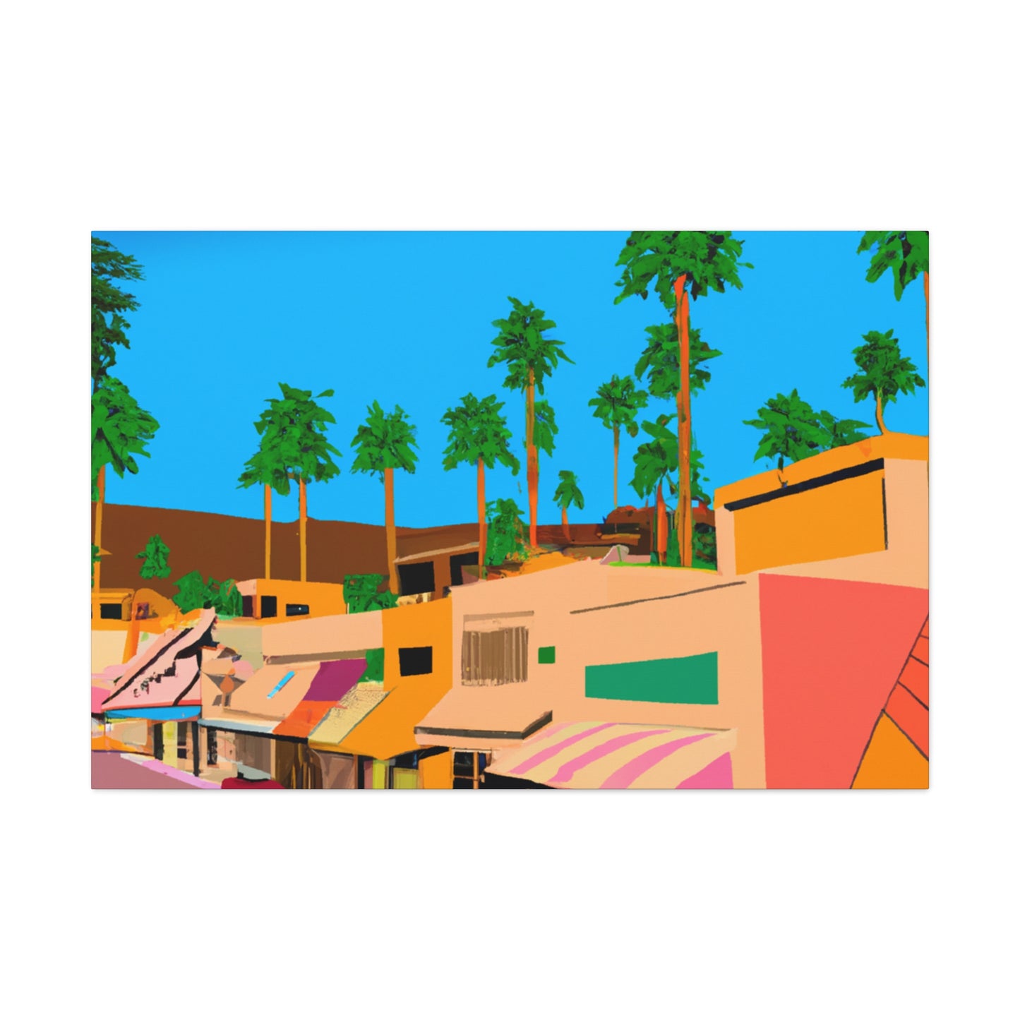Desert Sphere- Architectural - Canvas