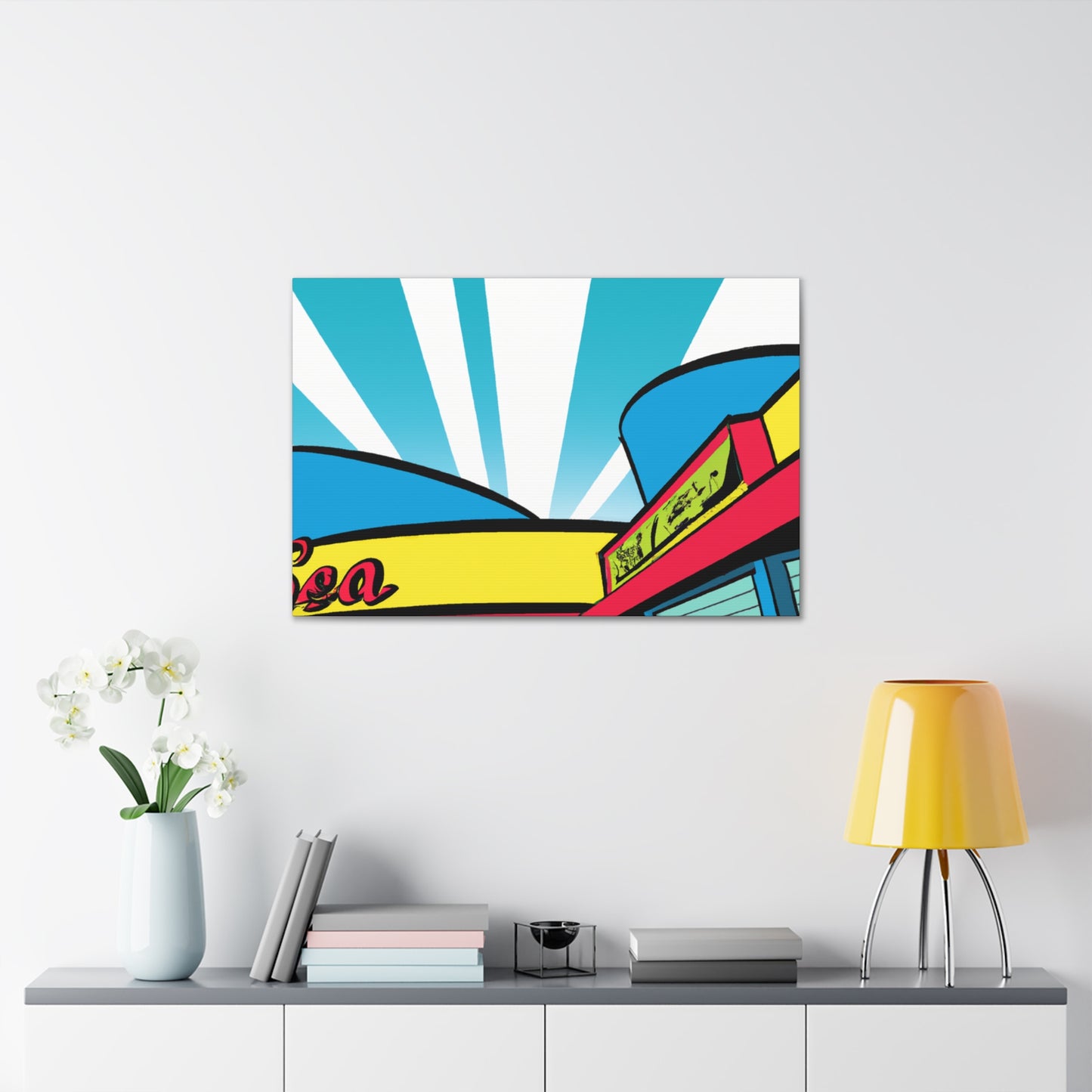 The Bop-A-Rama. - Canvas - Pop Art