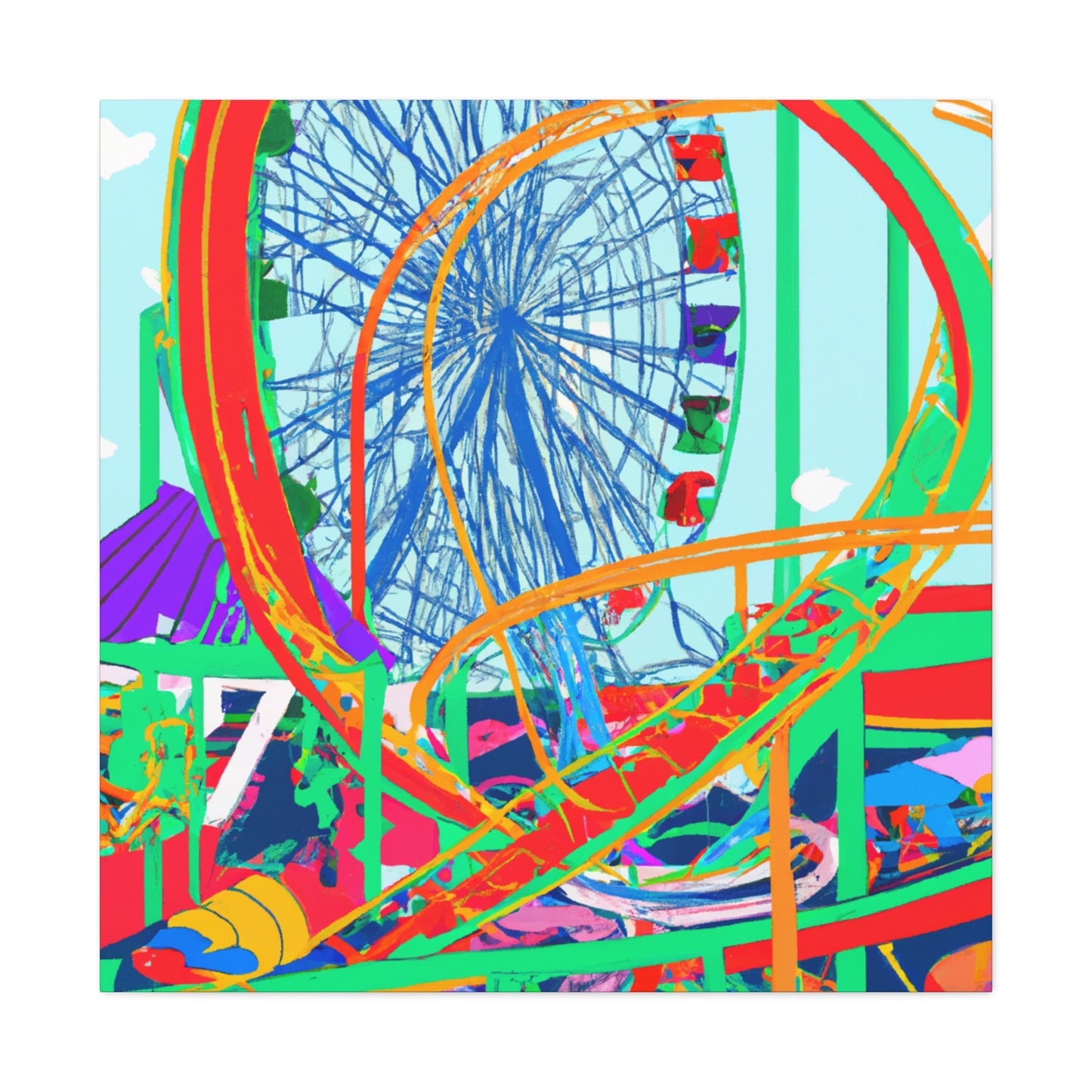 Thrillerama - Amusement - Canvas