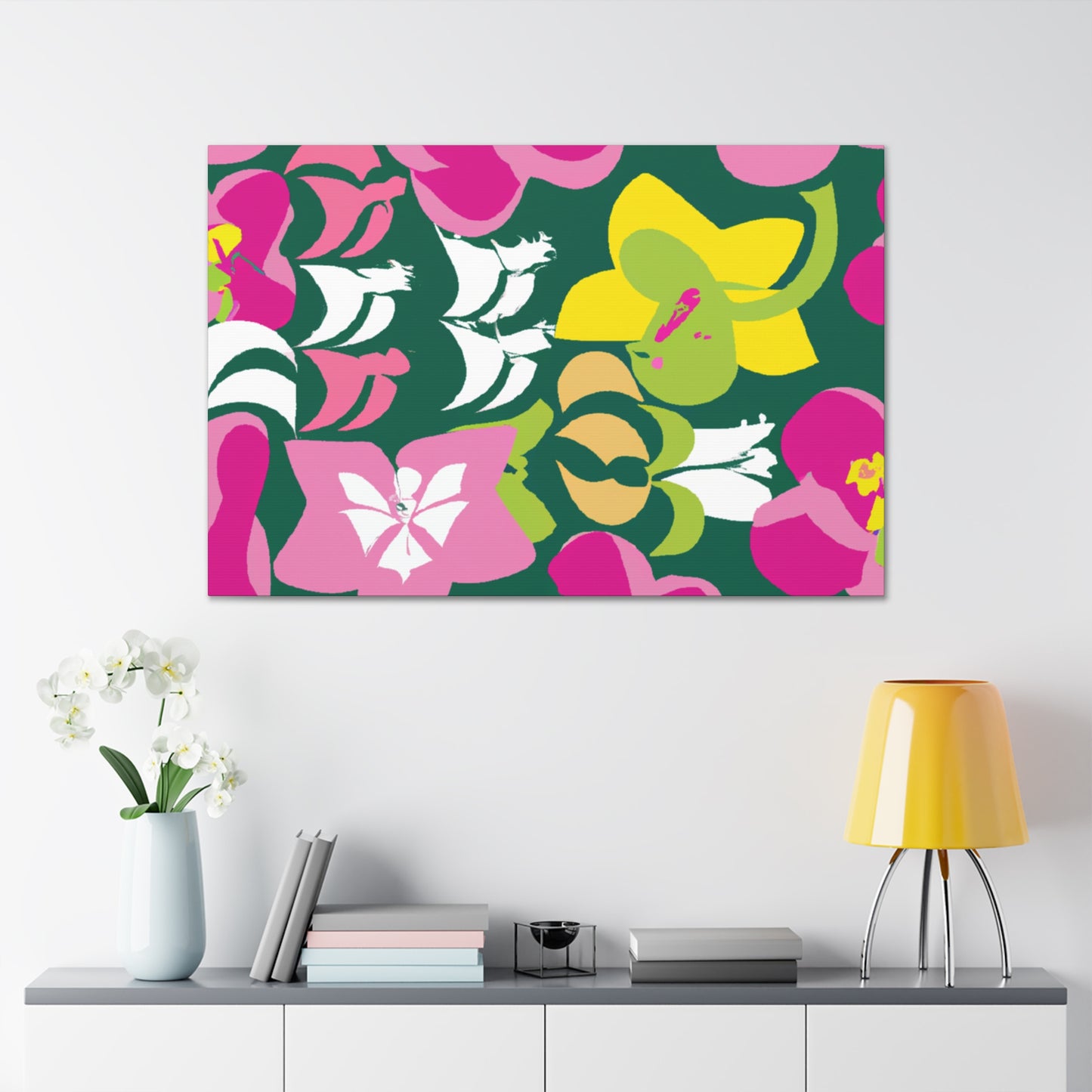 Blossomglimmer - Floral - Canvas