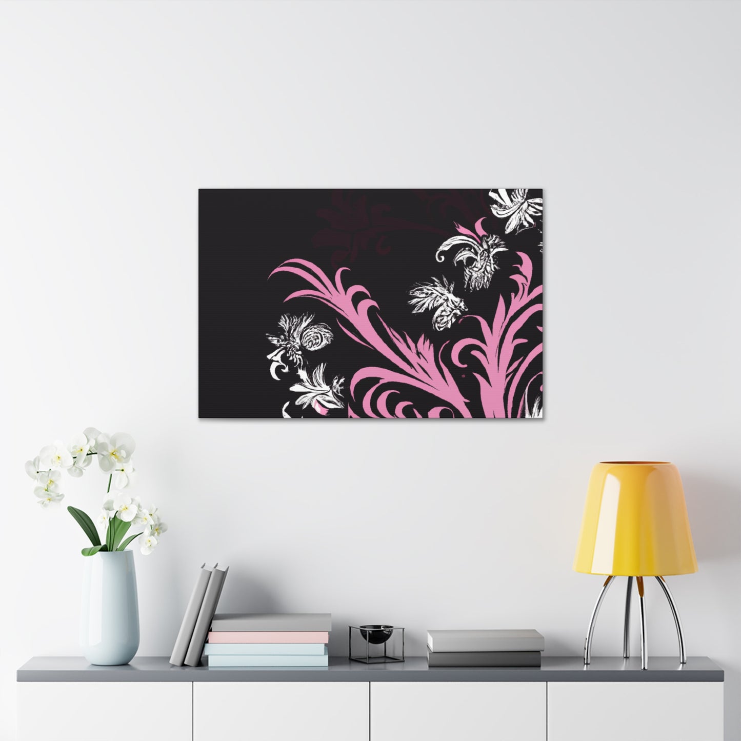 Honeydew-Floral - Canvas
