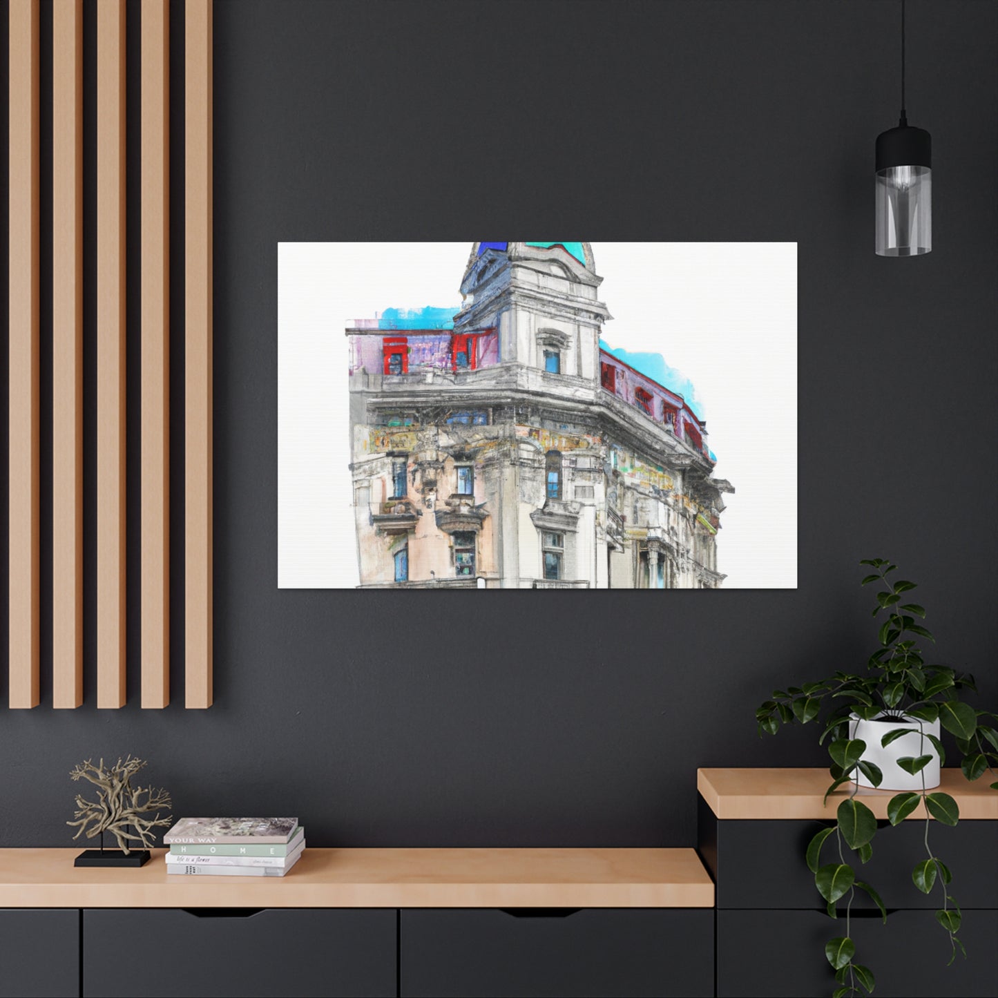Victorine Rousseau - Architectural Canvas